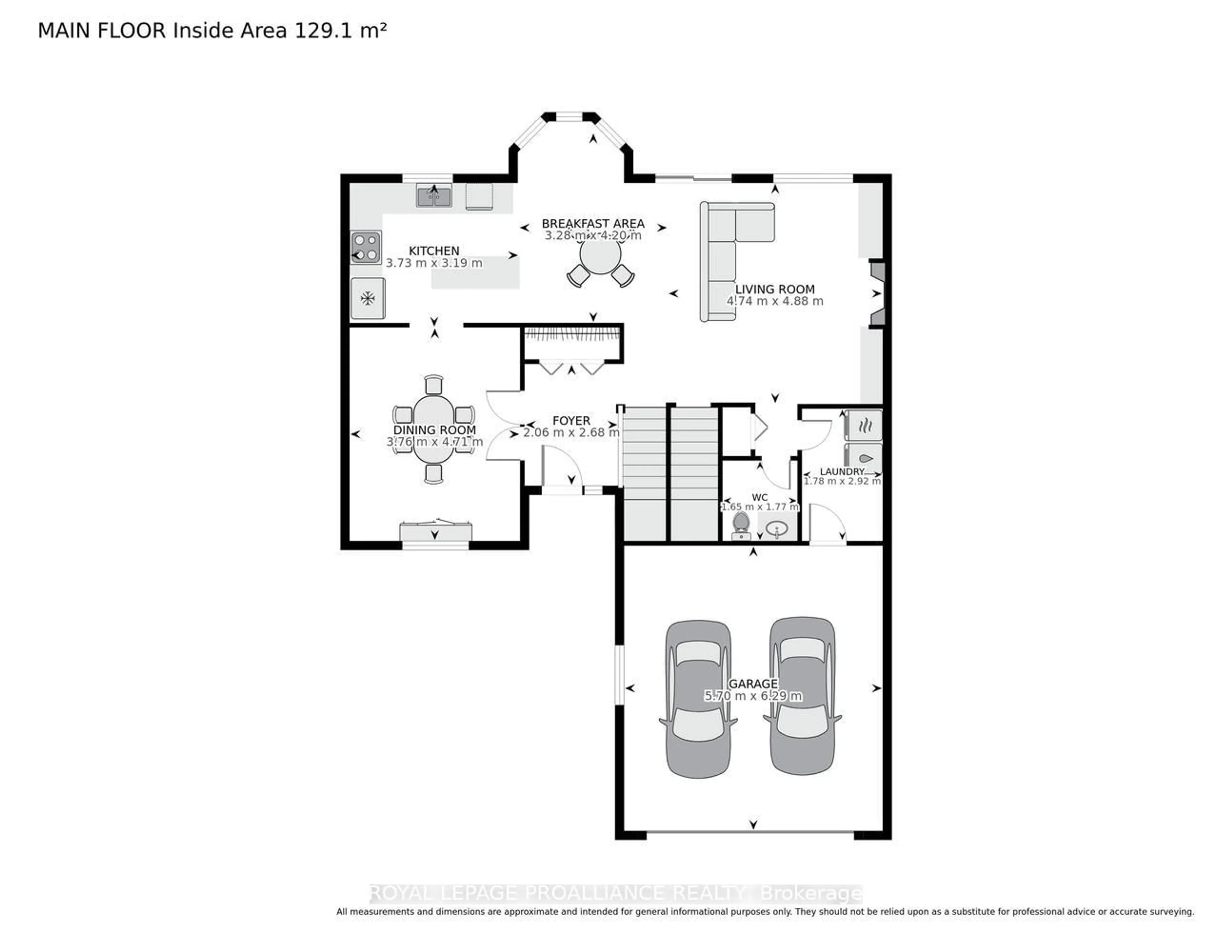 Floor plan for 1014 Crestwood Dr, Brockville Ontario K6V 7N1