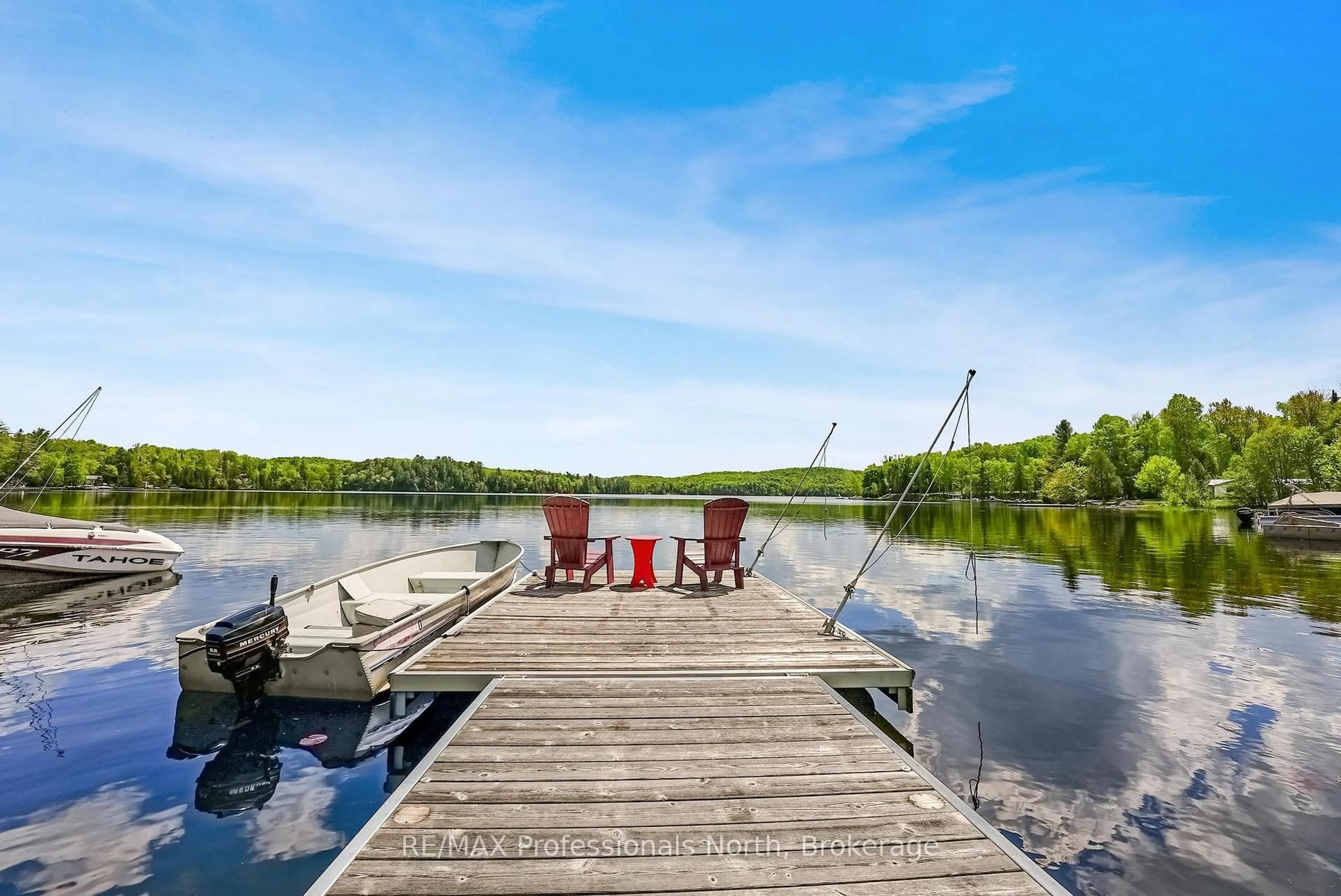 Patio, water/lake/river/ocean view for 4696 County Road 21, Dysart et al Ontario K0M 1S0
