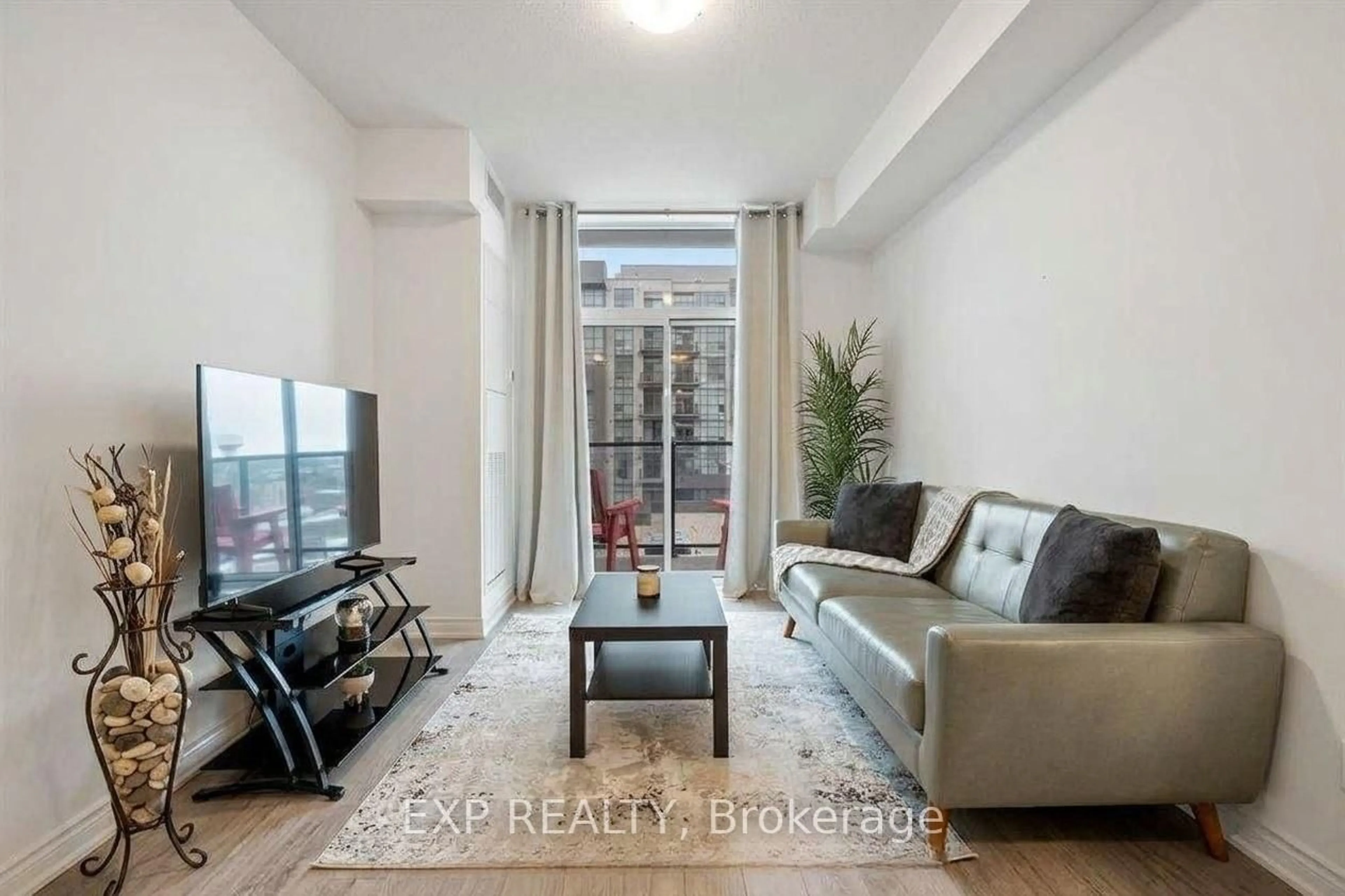 Living room with furniture, unknown for 450 Dundas St #806, Hamilton Ontario L8B 1Z2