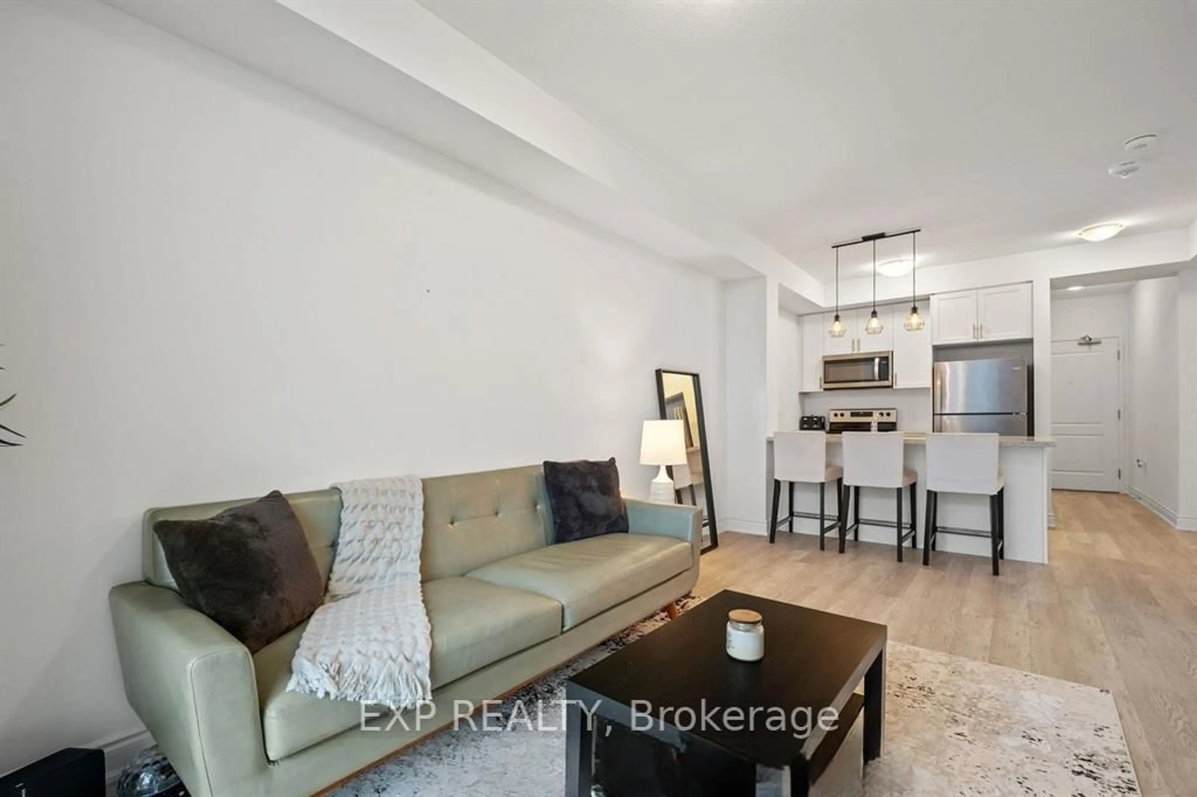 Living room with furniture, unknown for 450 Dundas St #806, Hamilton Ontario L8B 1Z2