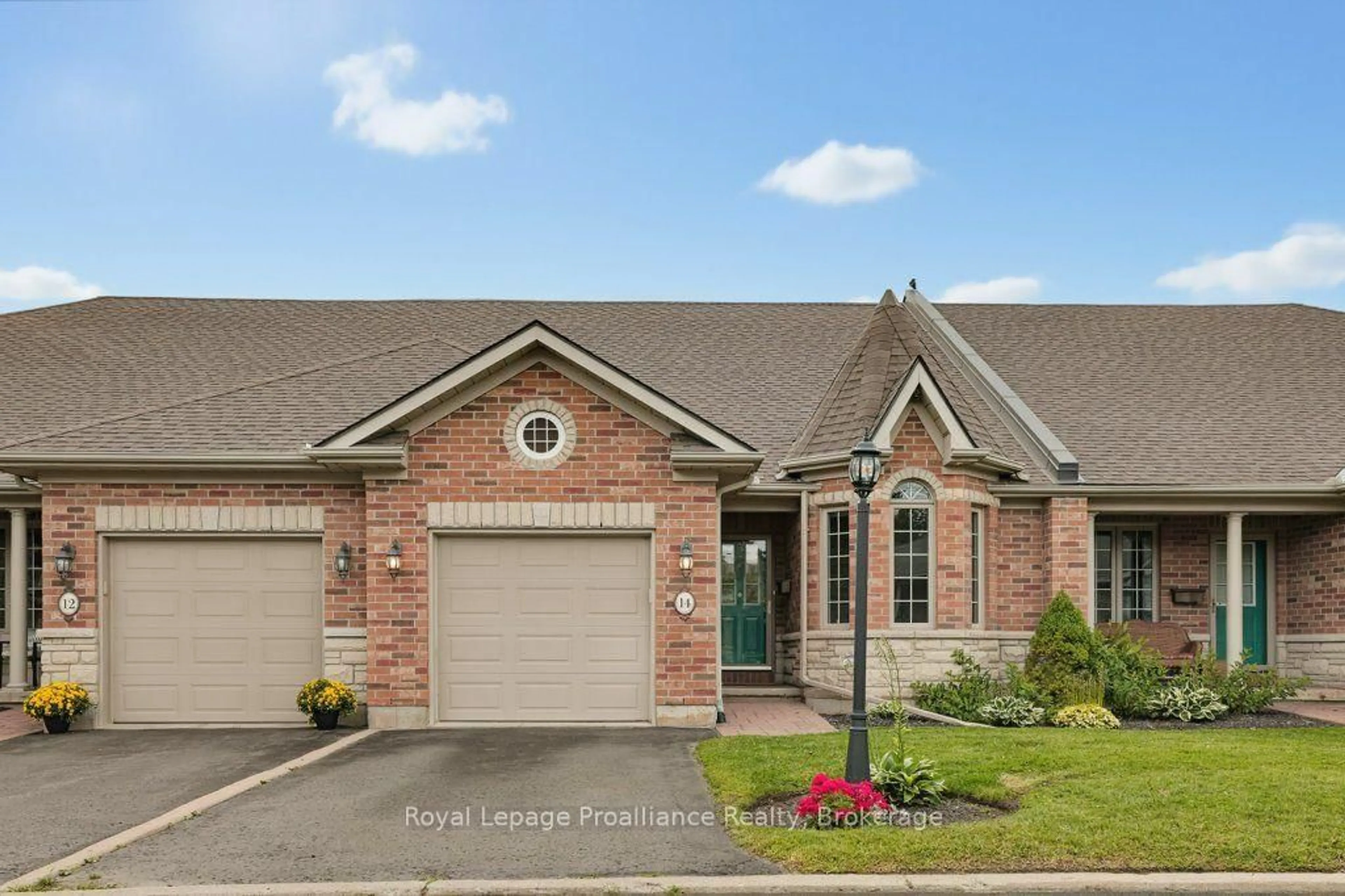 Home with brick exterior material, street for 25 Heartwood Dr #14, Belleville Ontario K8P 5M2
