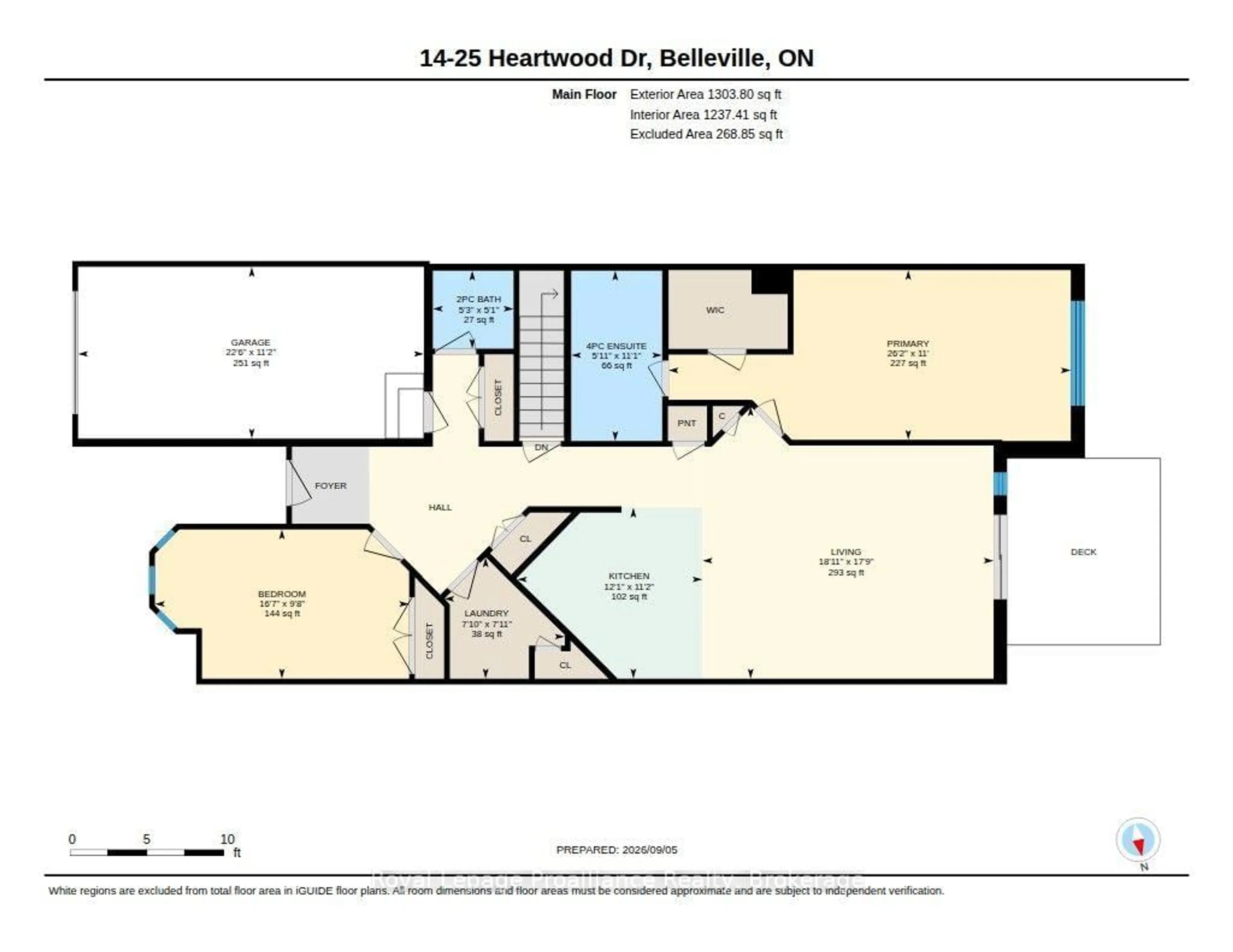 Floor plan for 25 Heartwood Dr #14, Belleville Ontario K8P 5M2