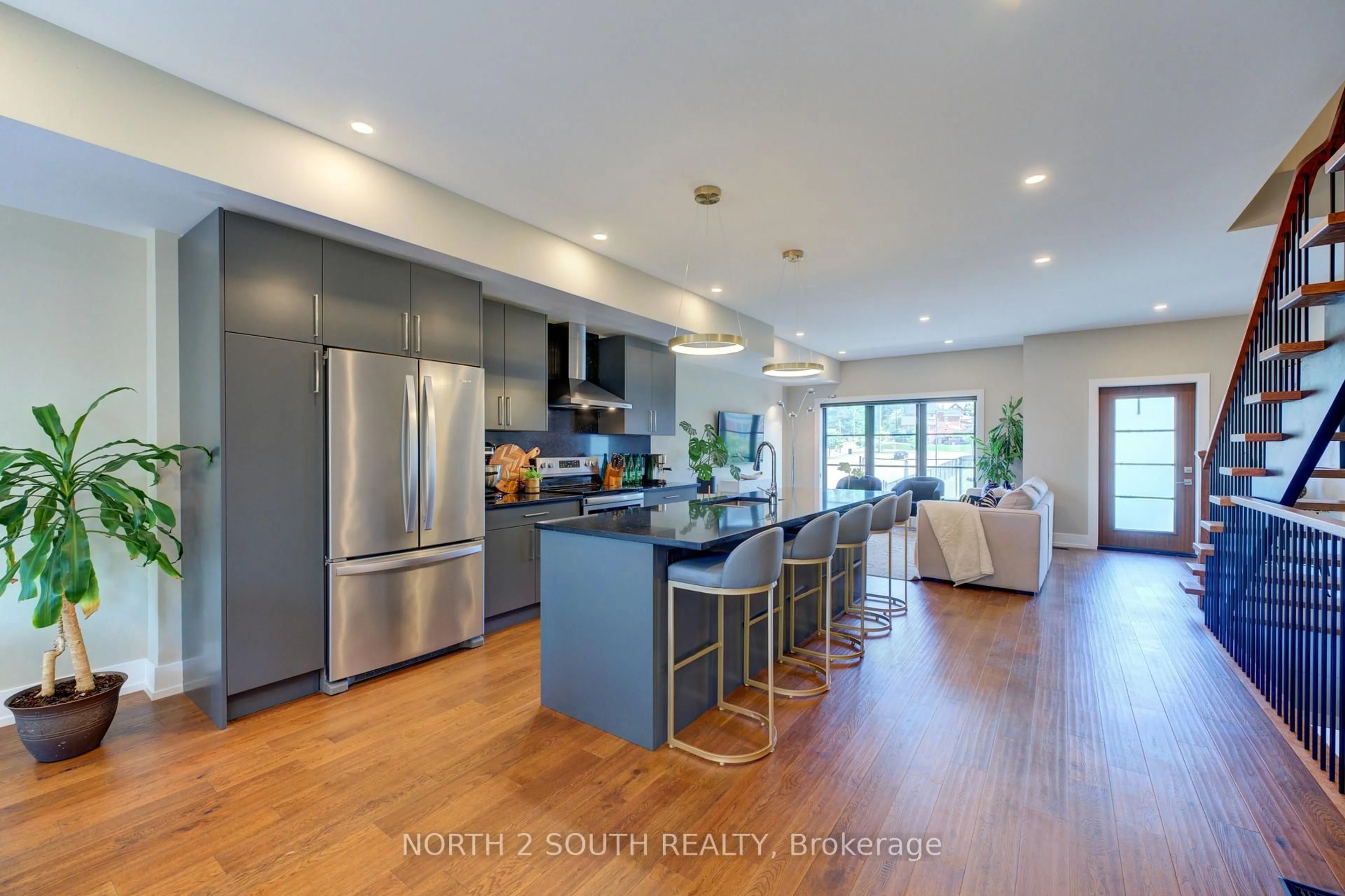 Open concept kitchen, unknown for 3 Spring Lane #B, Brantford Ontario N3T 4M2
