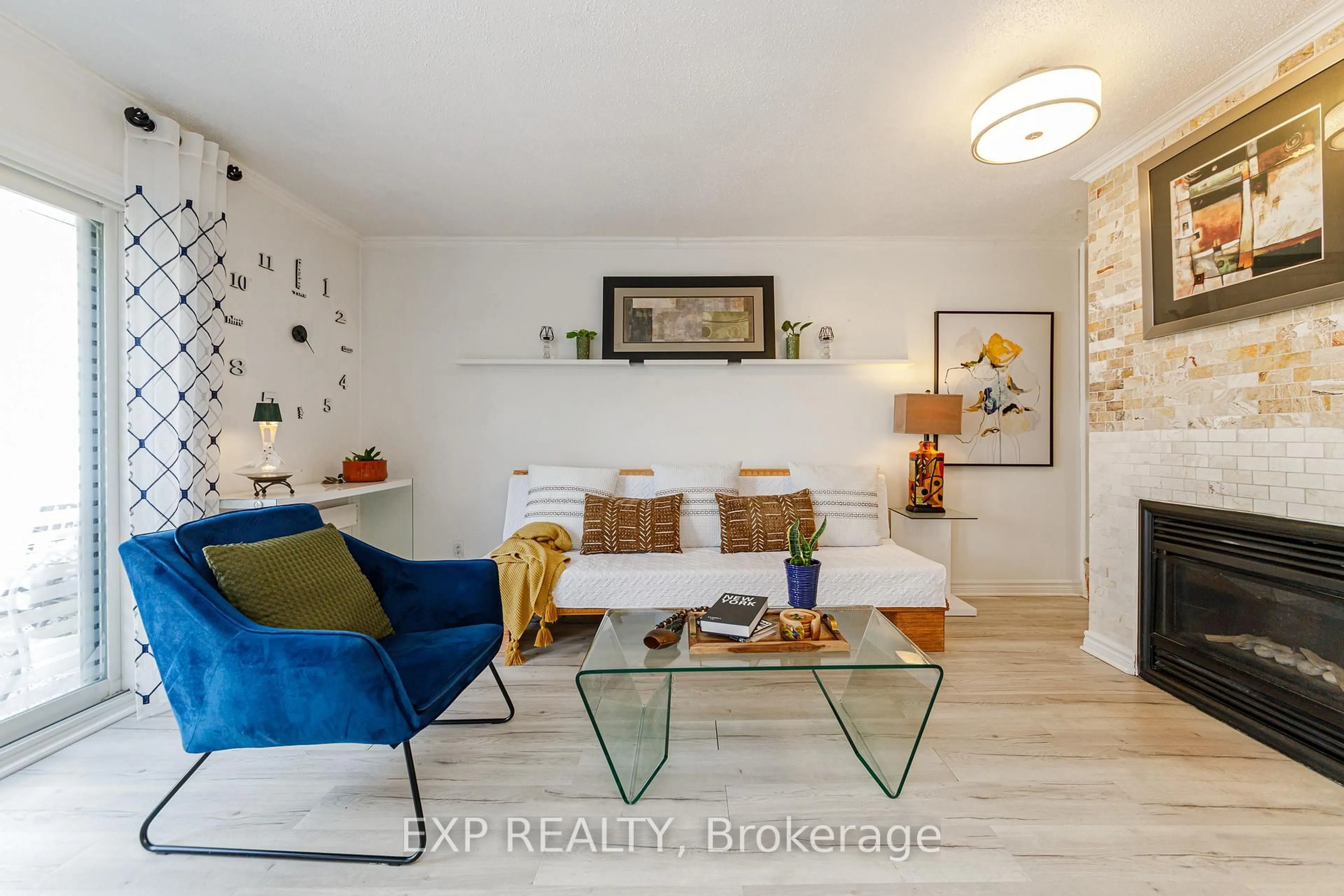 Living room with furniture, unknown for 3445 Uplands Dr #134, Ottawa Ontario K1V 9N5