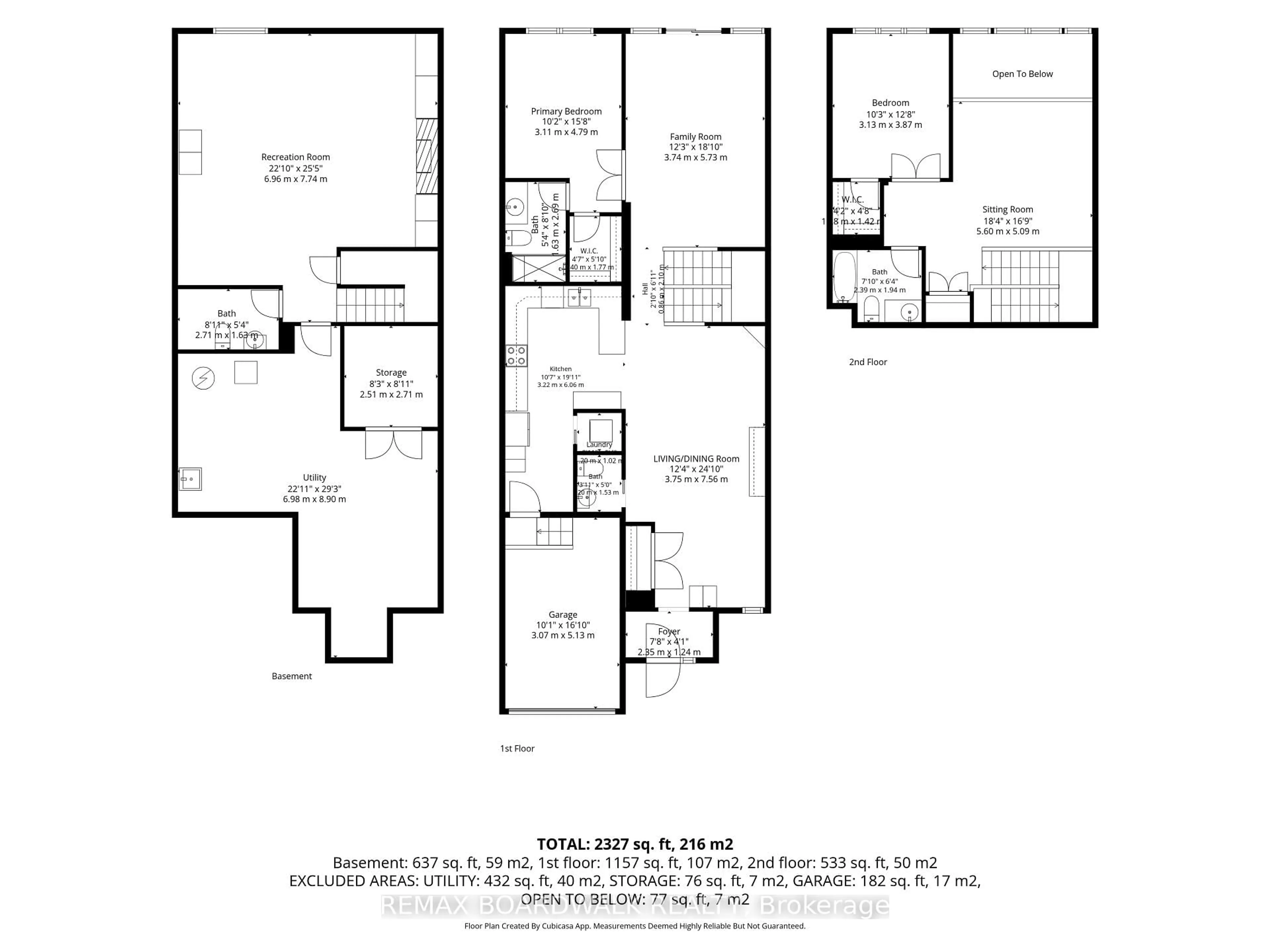 Floor plan for 147 Oxford St, North Grenville Ontario K0G 1J0