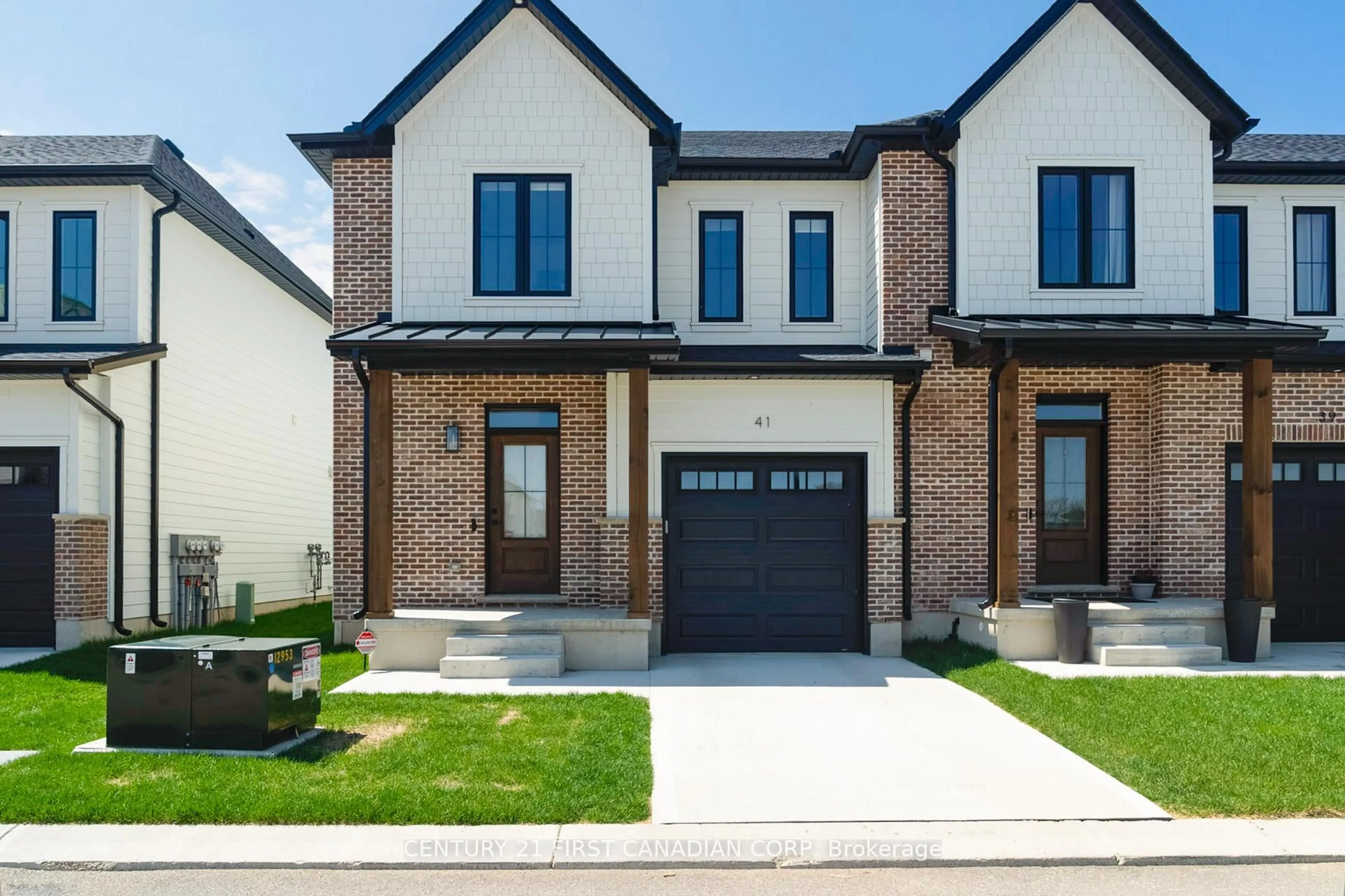 Home with brick exterior material, street for 147 Scotts Dr #20 (24), Lucan Biddulph Ontario N0M 2J0