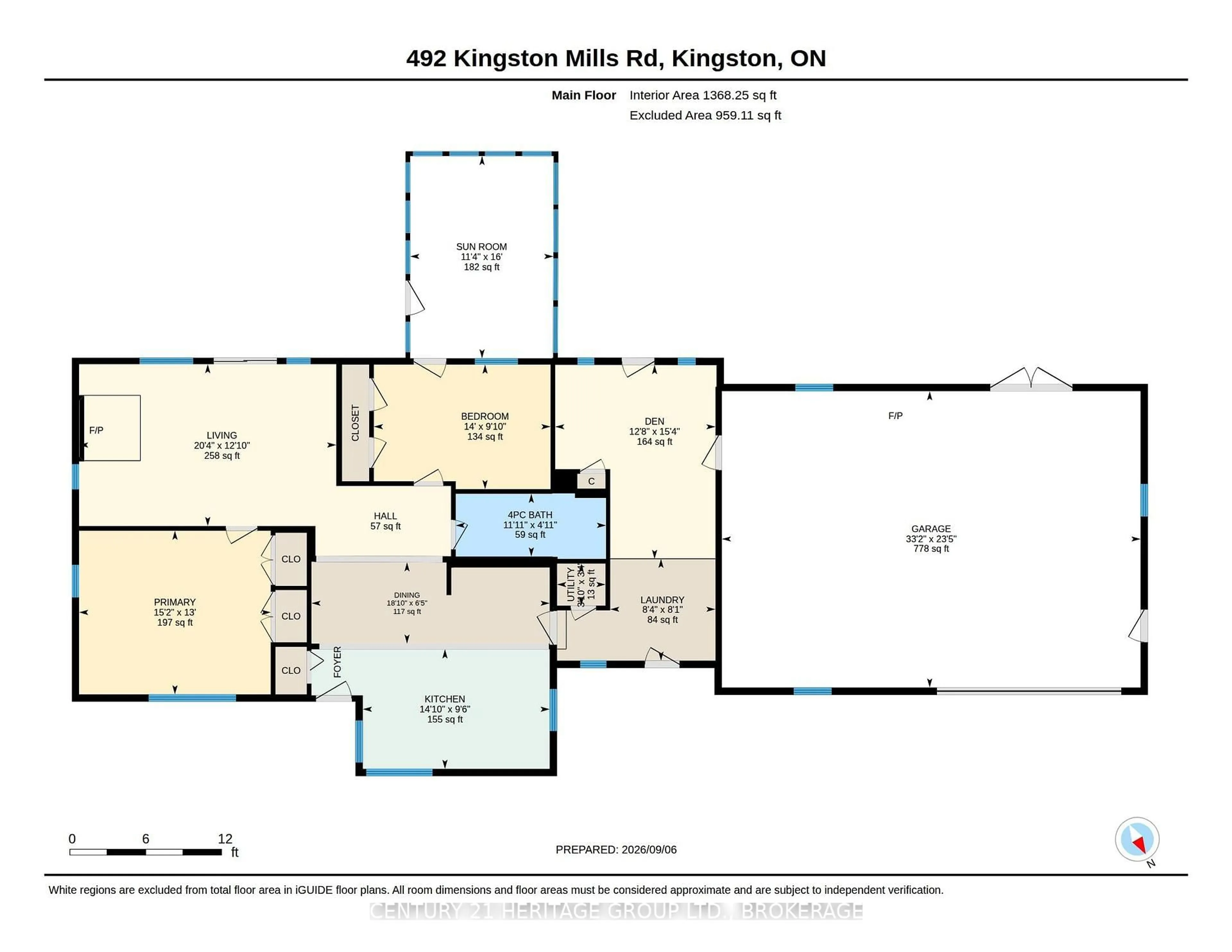 Floor plan for 492 Kingston Mills Rd, Kingston Ontario K7L 5H6