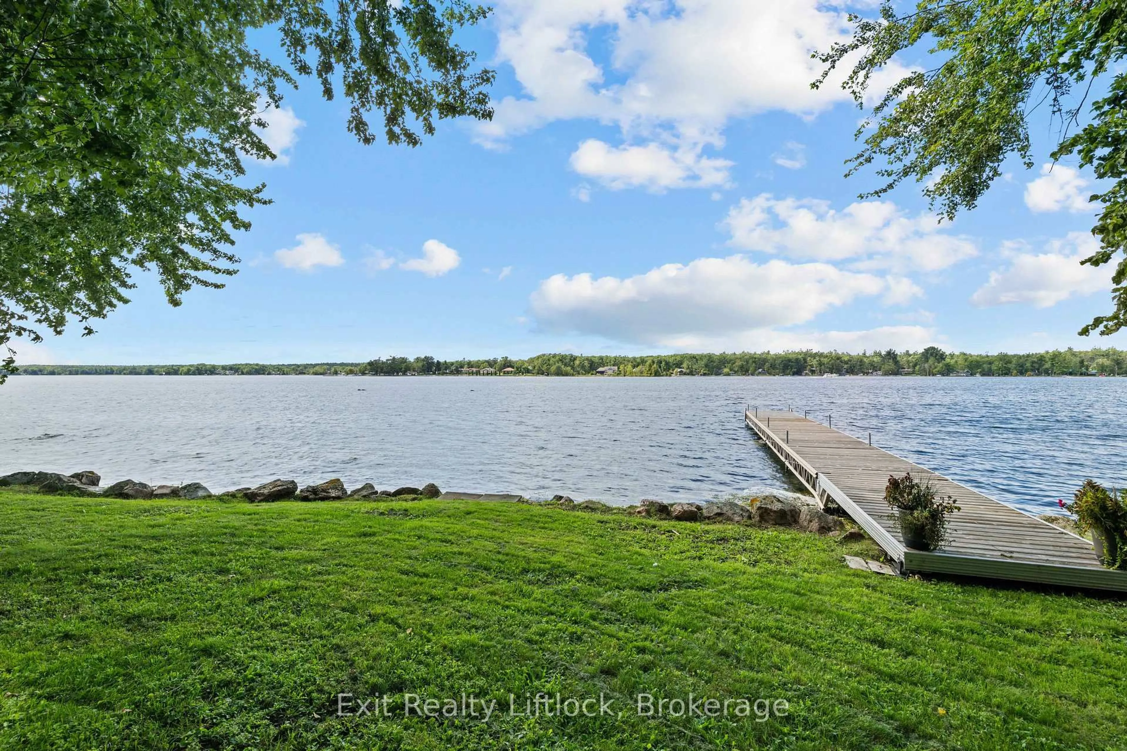 Patio, water/lake/river/ocean view for 3262 Buckhorn Lane, Selwyn Ontario K0L 1J0