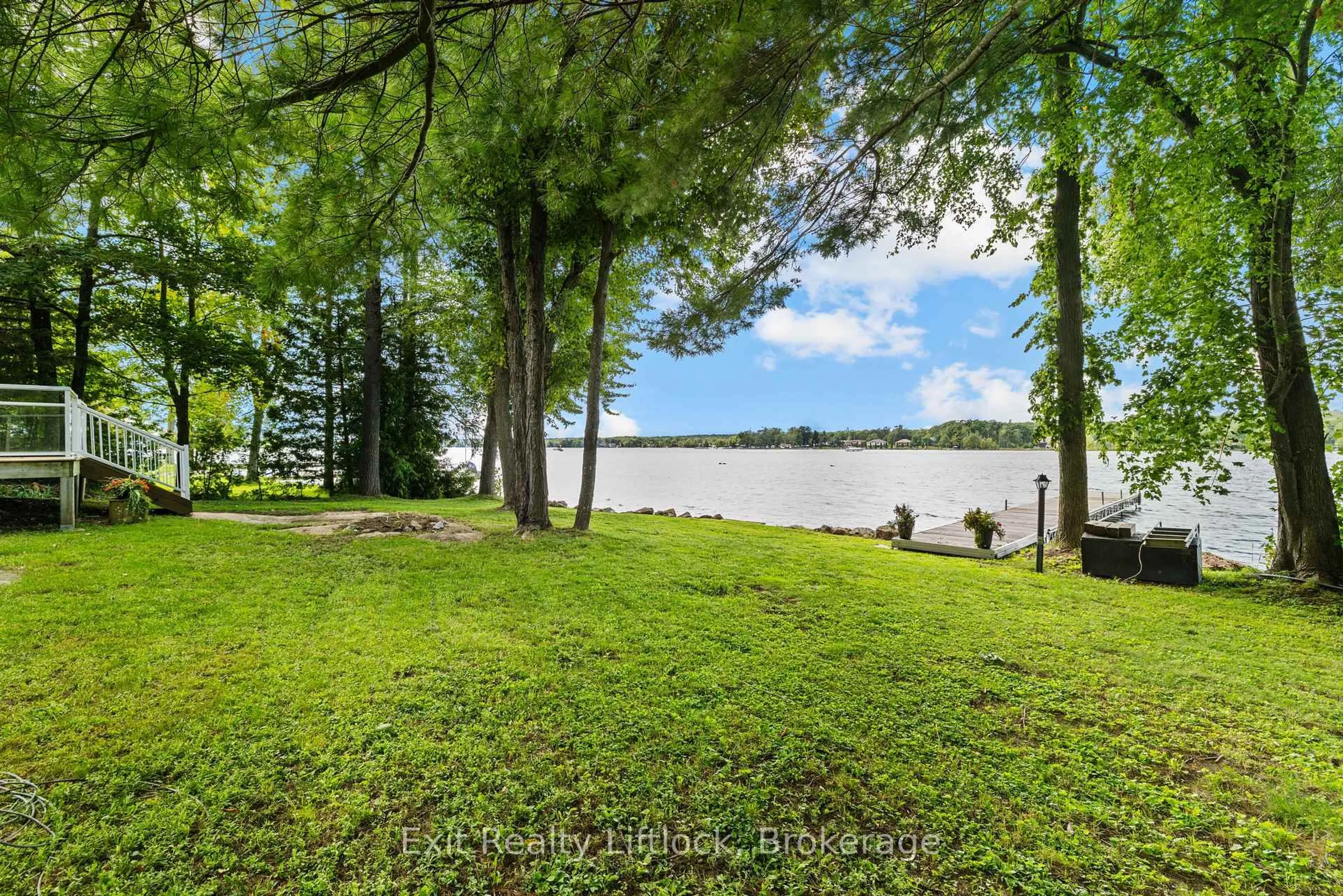 Patio, water/lake/river/ocean view for 3262 Buckhorn Lane, Selwyn Ontario K0L 1J0