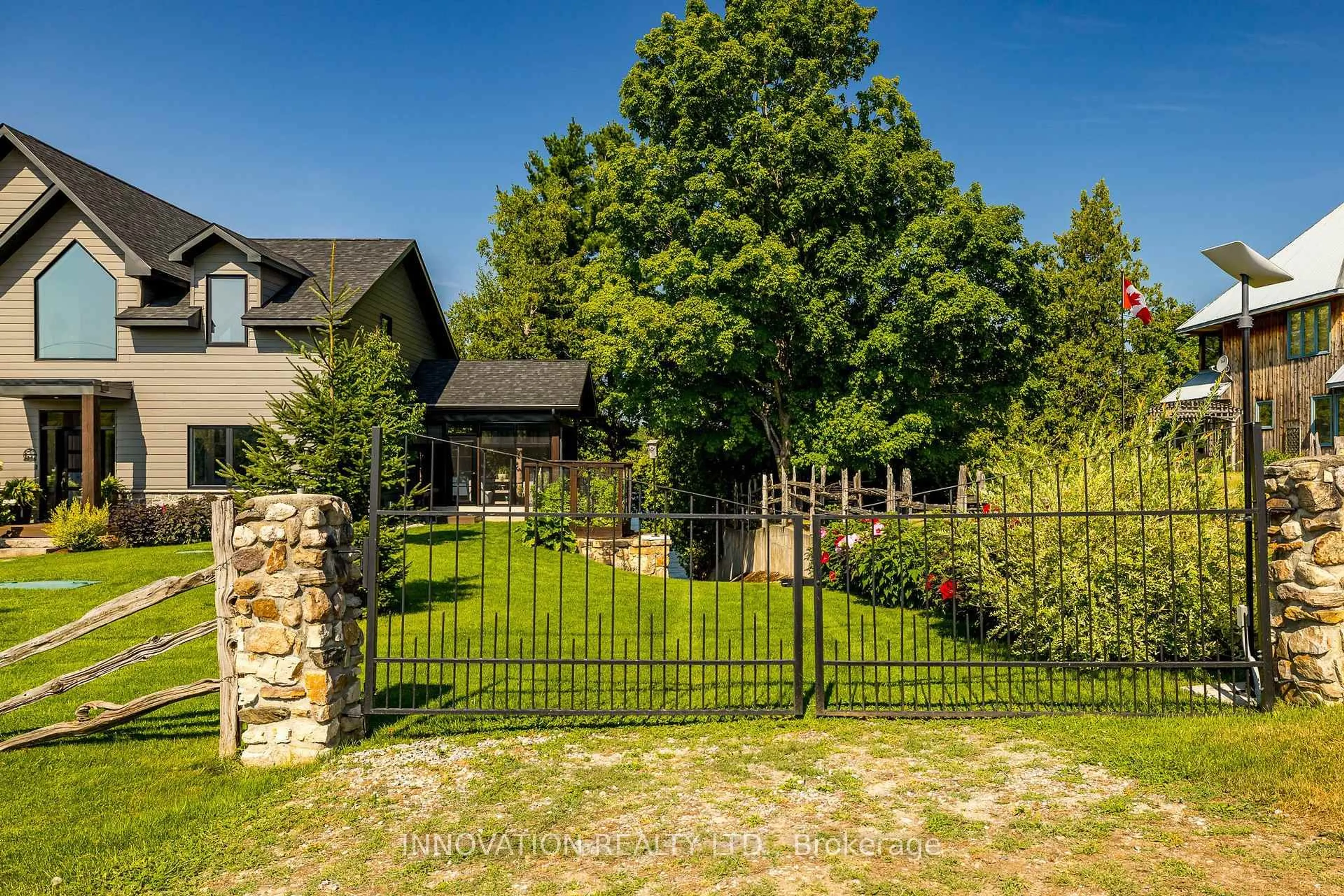 A pic from outside/outdoor area/front of a property/back of a property/a pic from drone, unknown for 433 Colin Farmer Rd, Perth Ontario K7H 3C7