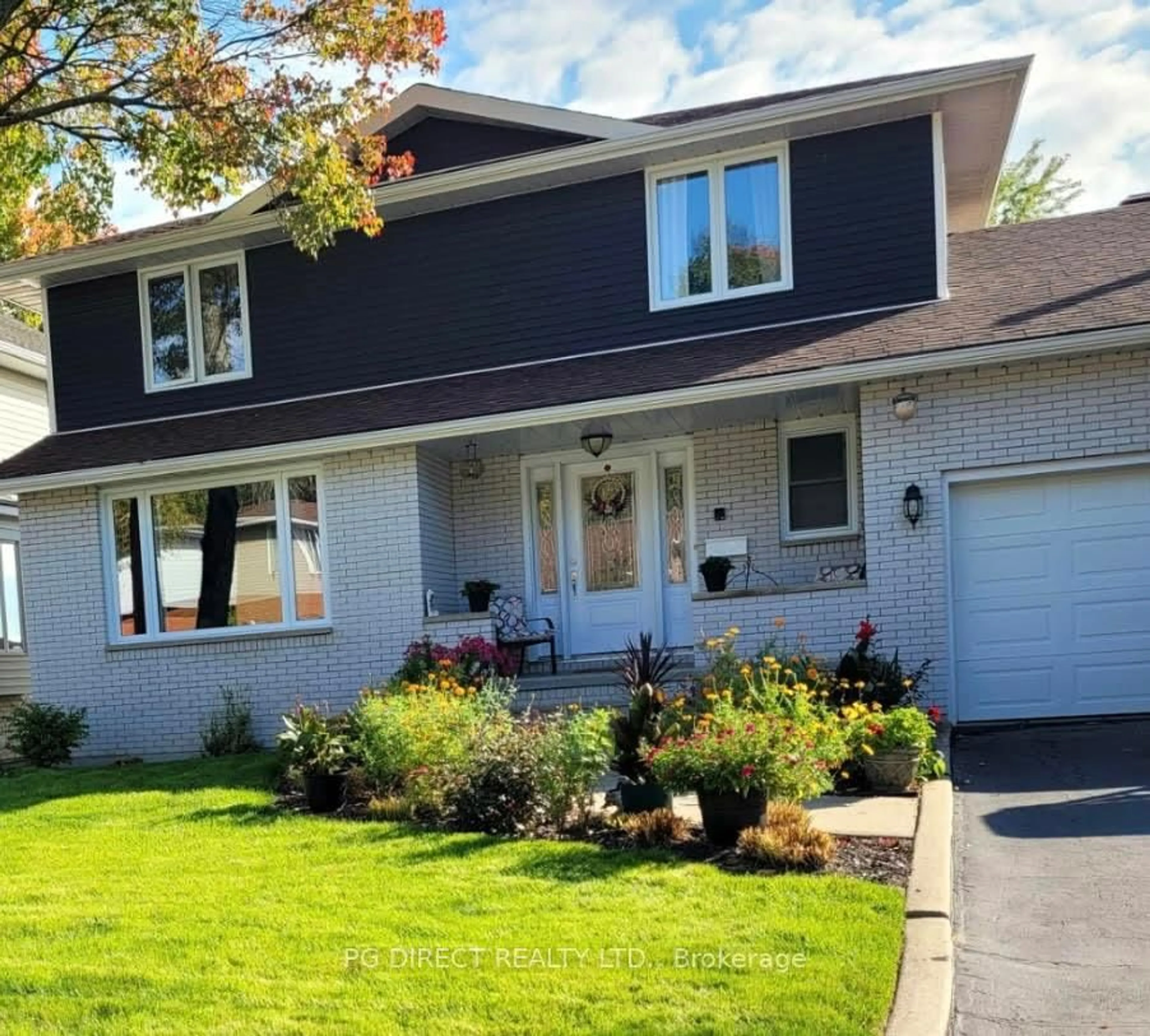 Home with vinyl exterior material, street for 42 Eglee Ave, North Bay Ontario P1B 8Z7