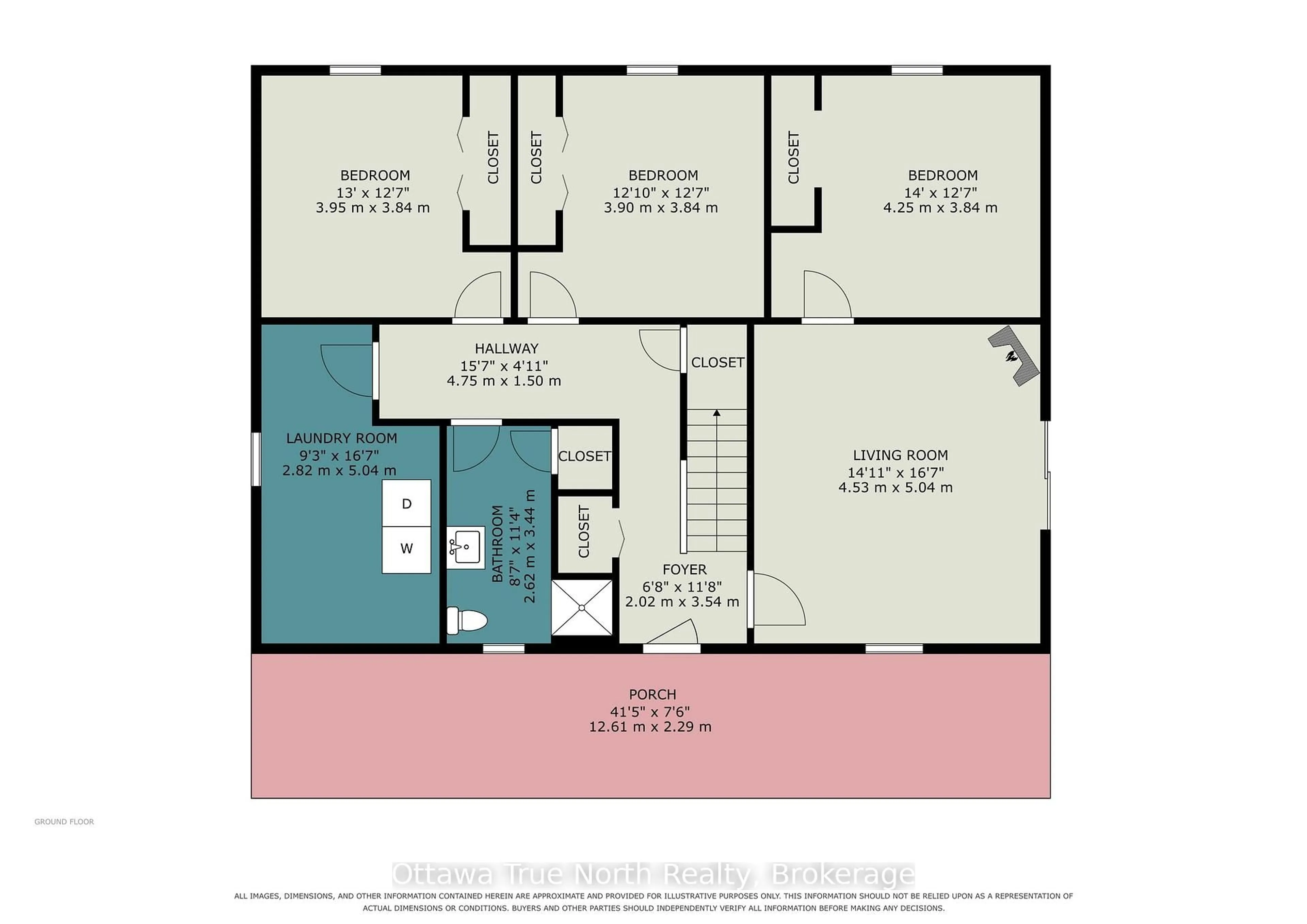 Floor plan for 464 Dalhousie 1A Concession, Lanark Ontario K0G 1K0
