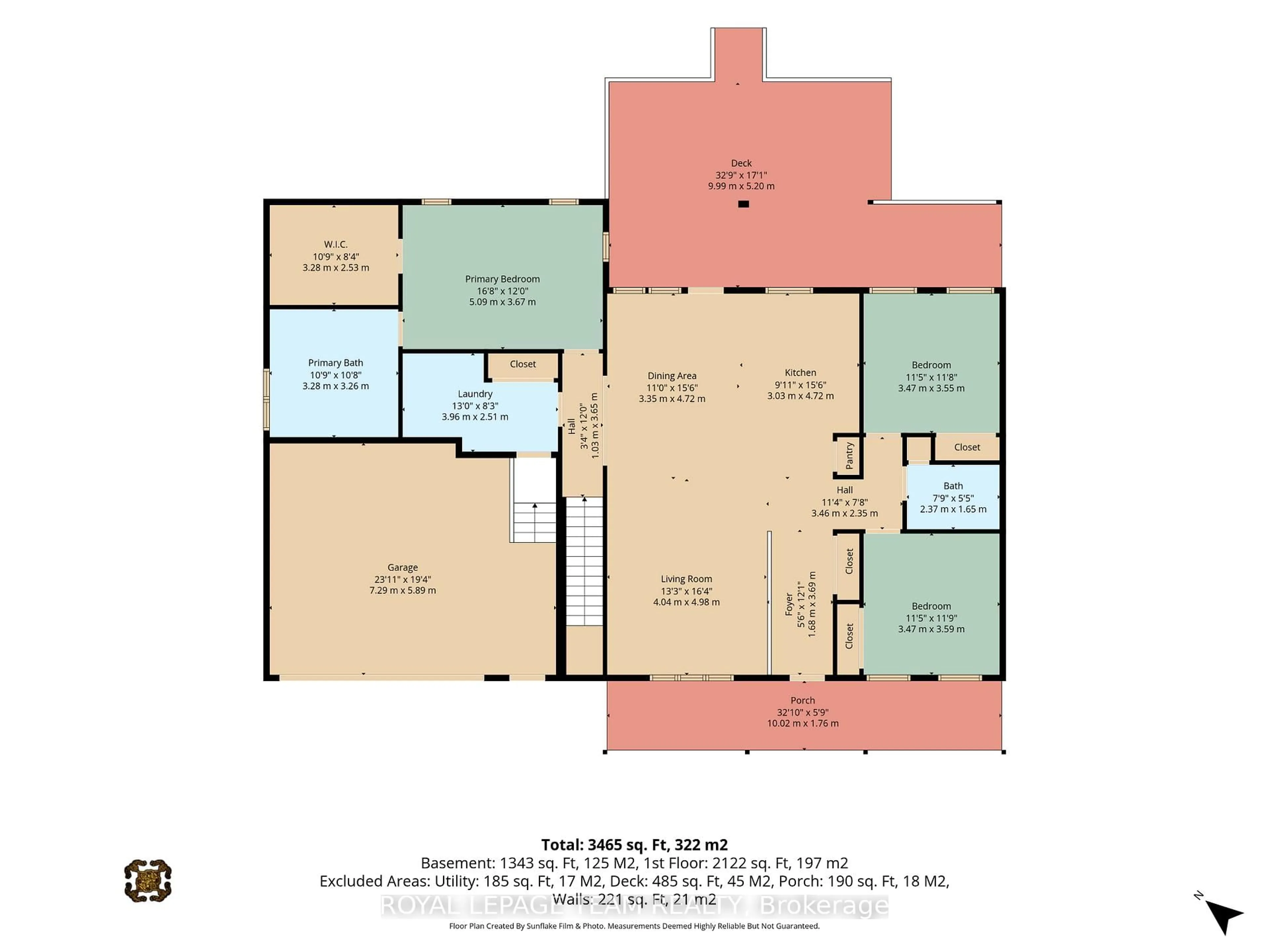 Floor plan for 101 Stirling Cres, North Grenville Ontario K0G 1J0