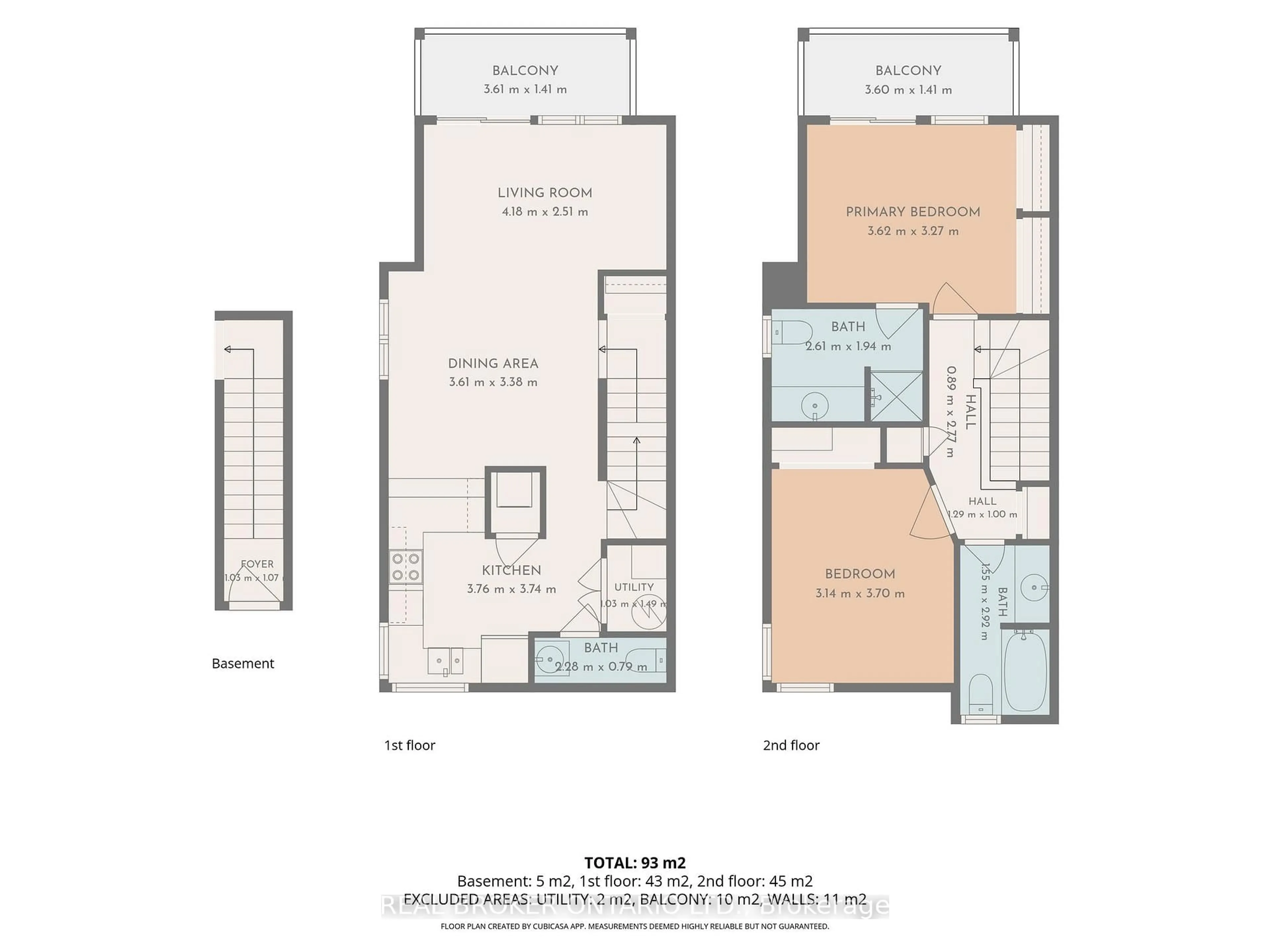 Floor plan for 3415 Cambrian Rd, Ottawa Ontario K2J 1S3