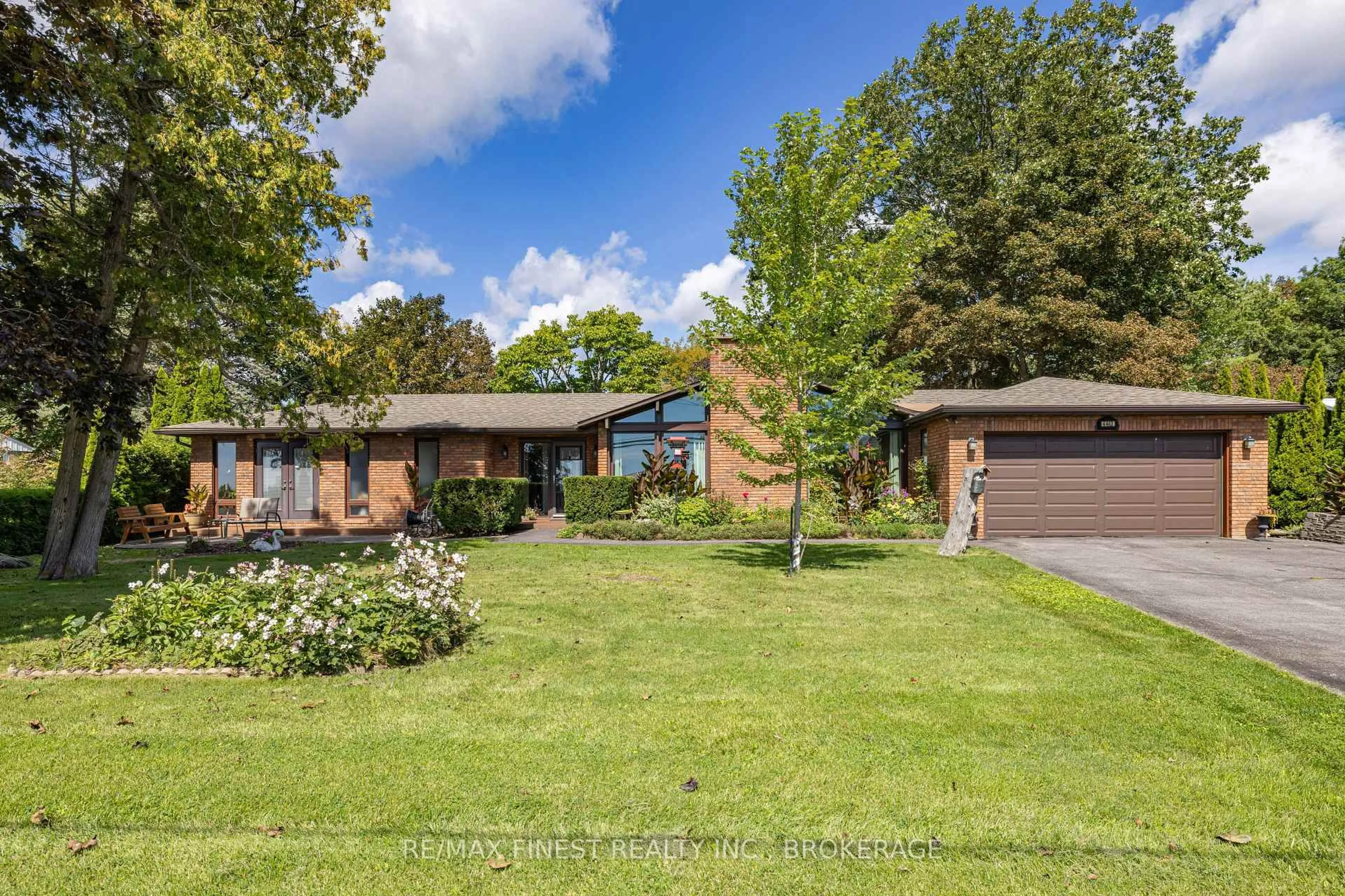 Home with brick exterior material, street for 4443 Bath Rd, Loyalist Ontario K7N 1A1