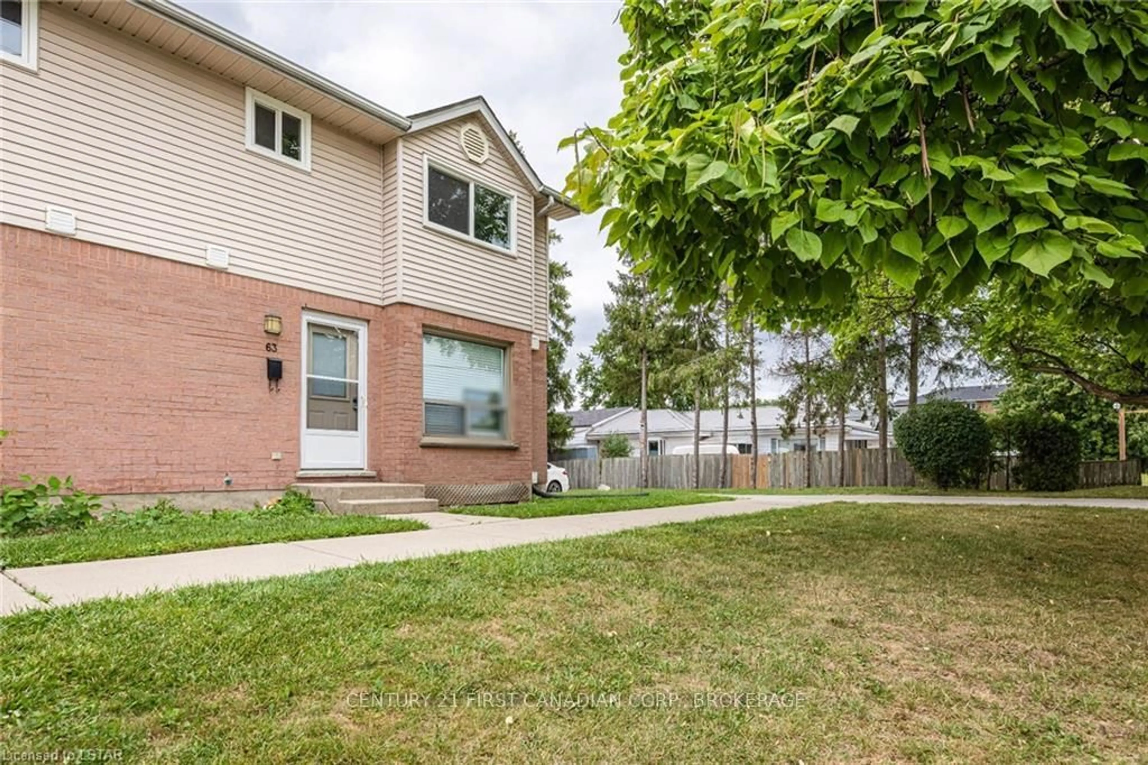 Home with brick exterior material, street for 595 THIRD St #63, London East Ontario N5V 4A1