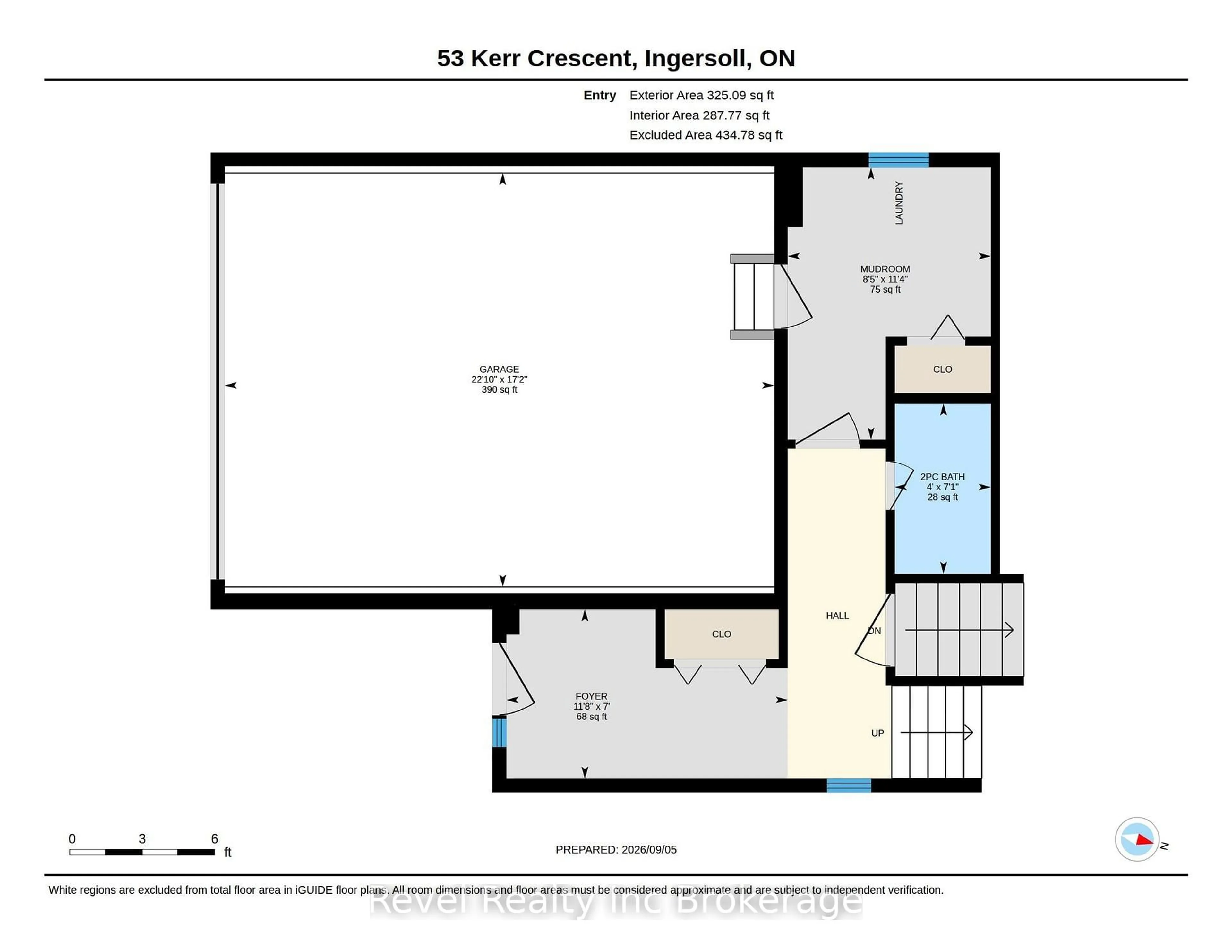 Floor plan for 53 Kerr Cres, Ingersoll Ontario N5C 4H1