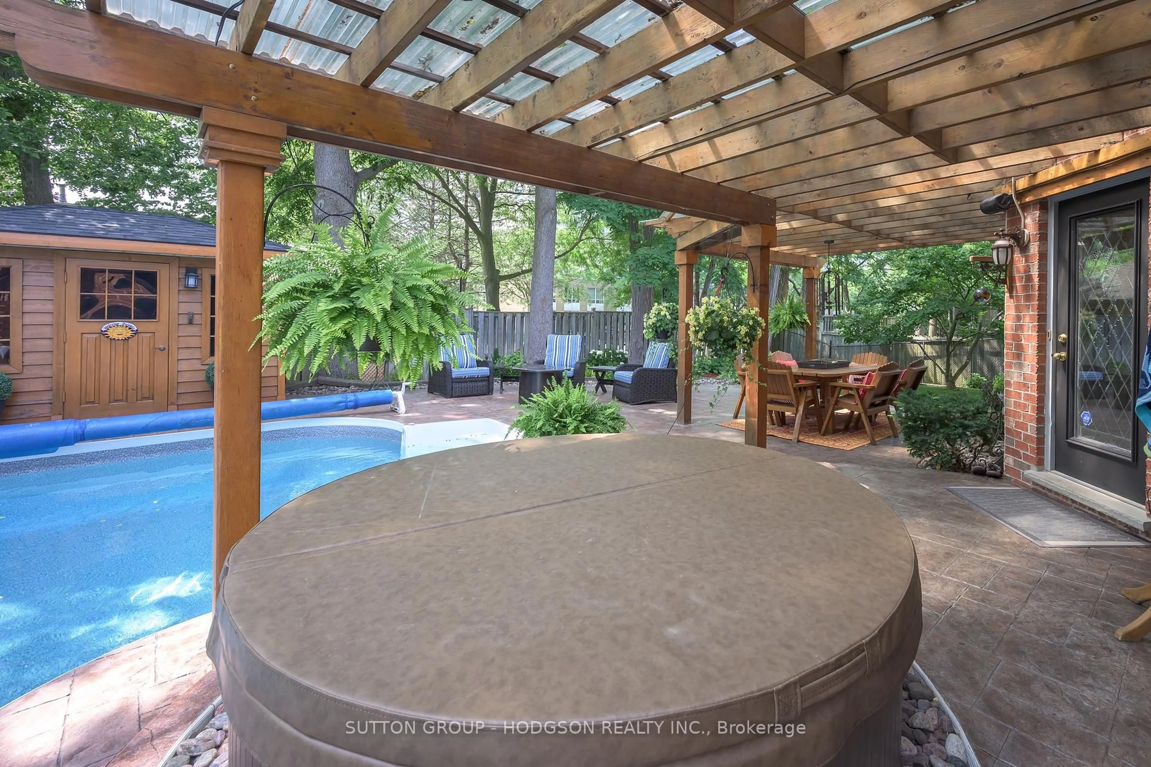 Patio, water/lake/river/ocean view for 103 Carriage Hill Dr, London North Ontario N5X 3W7