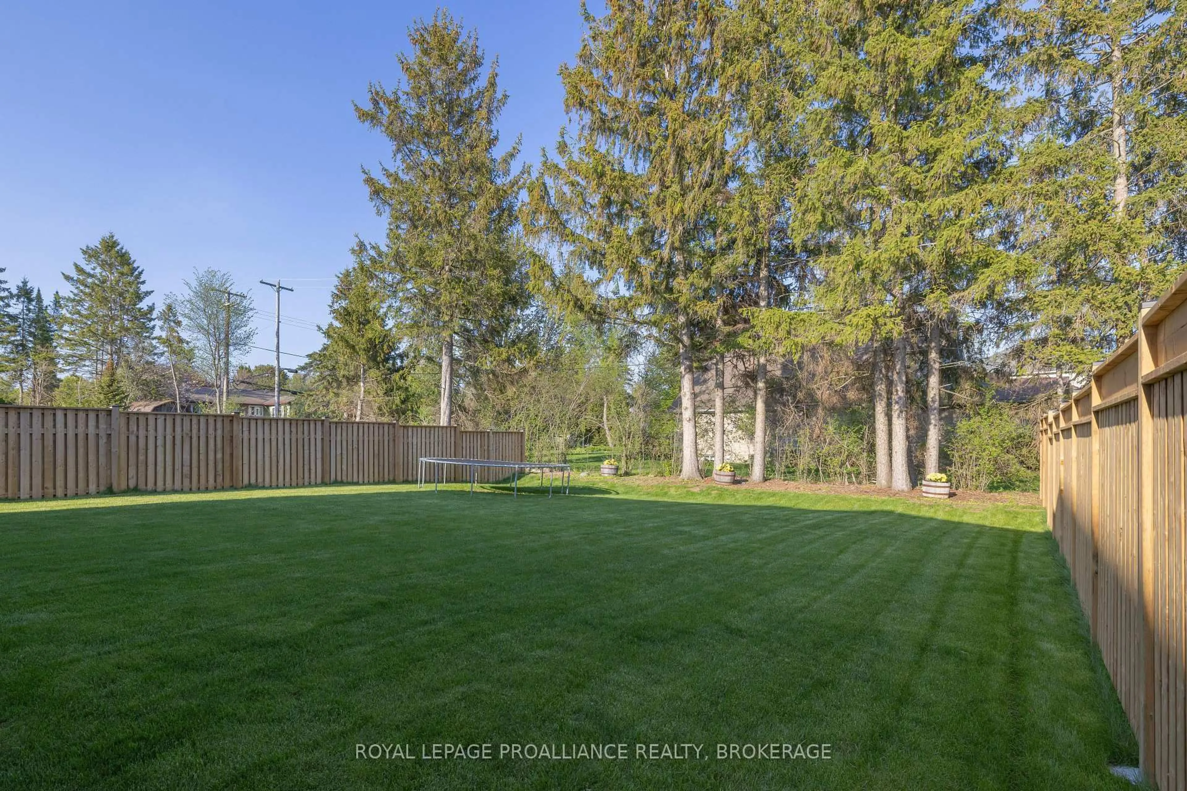 Patio, forest/trees view for 620 Graceland Ave, Kingston Ontario K7M 7P7