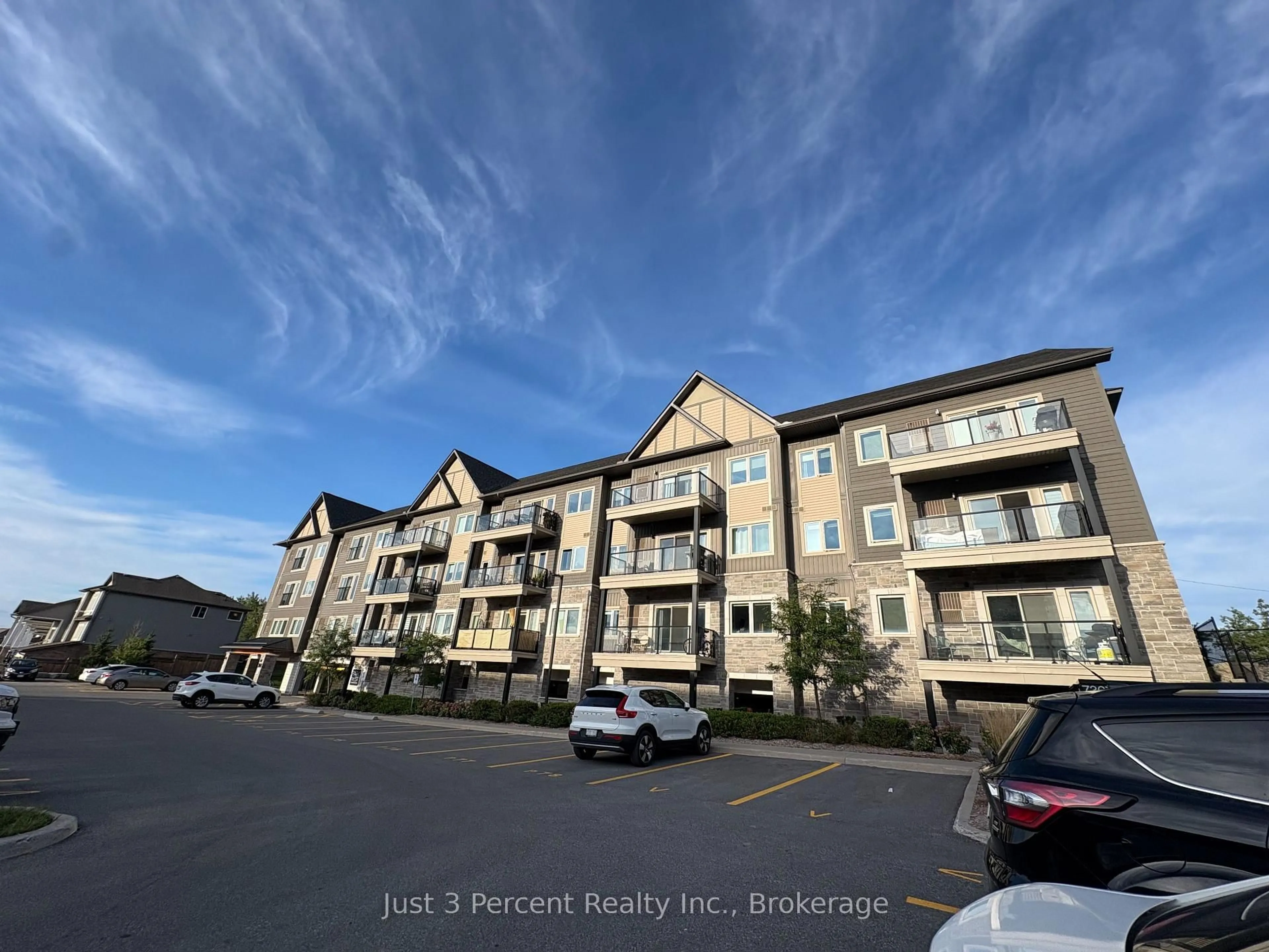 A pic from outside/outdoor area/front of a property/back of a property/a pic from drone, unknown for 344 Florence Dr #101, Peterborough Ontario K9J 0K4