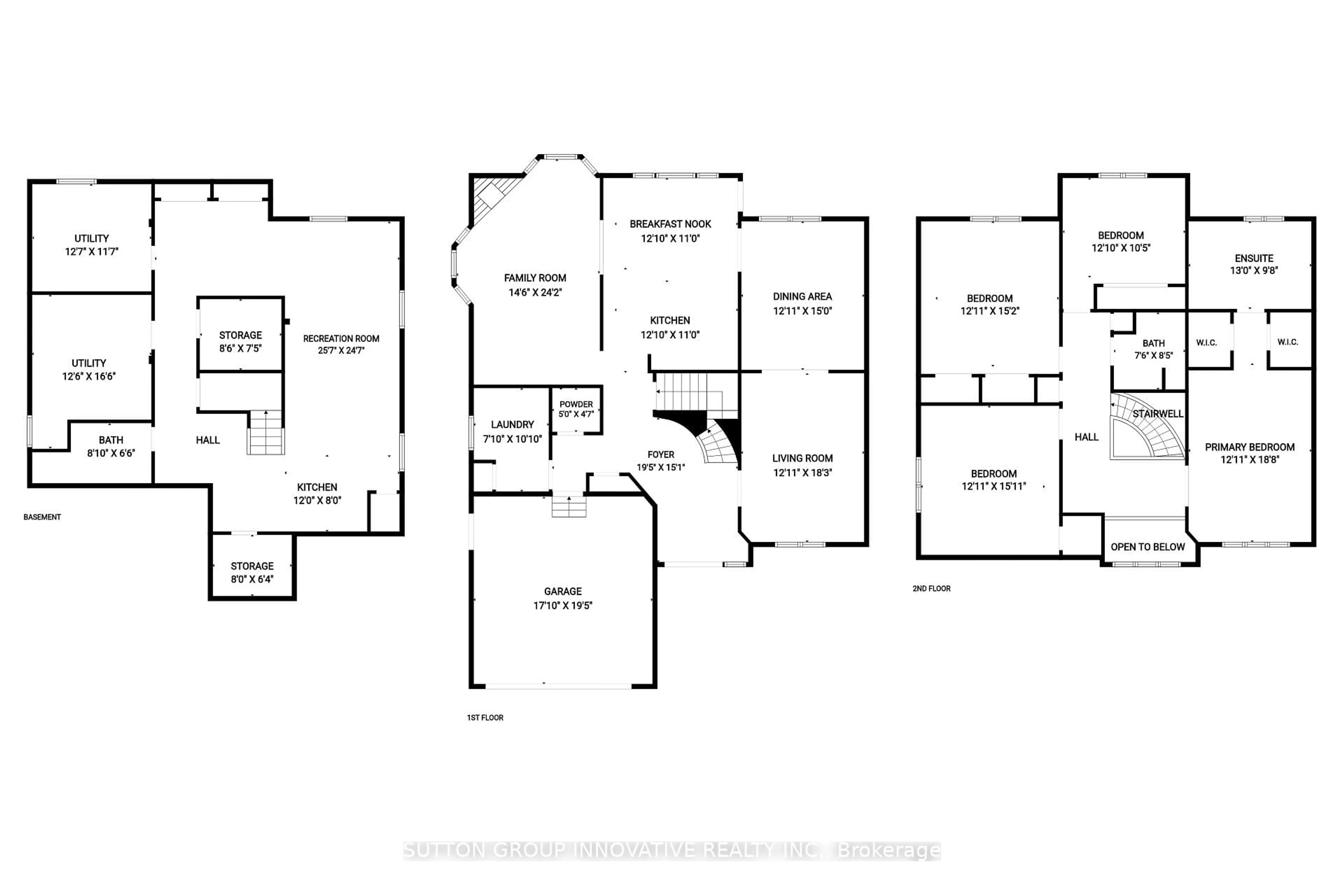 Floor plan for 59 Renata Crt, Hamilton Ontario L9H 6X2