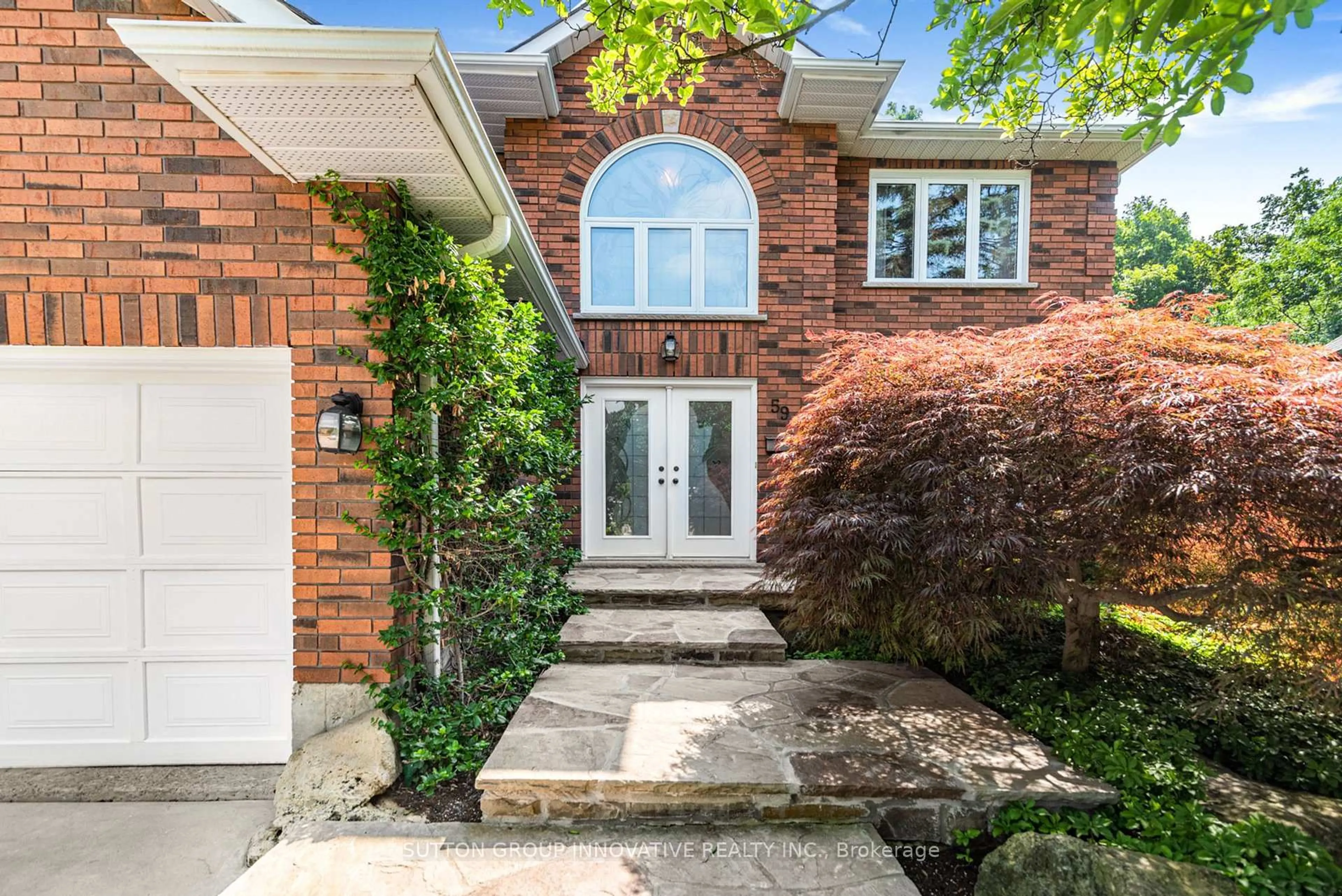 Home with brick exterior material, street for 59 Renata Crt, Hamilton Ontario L9H 6X2