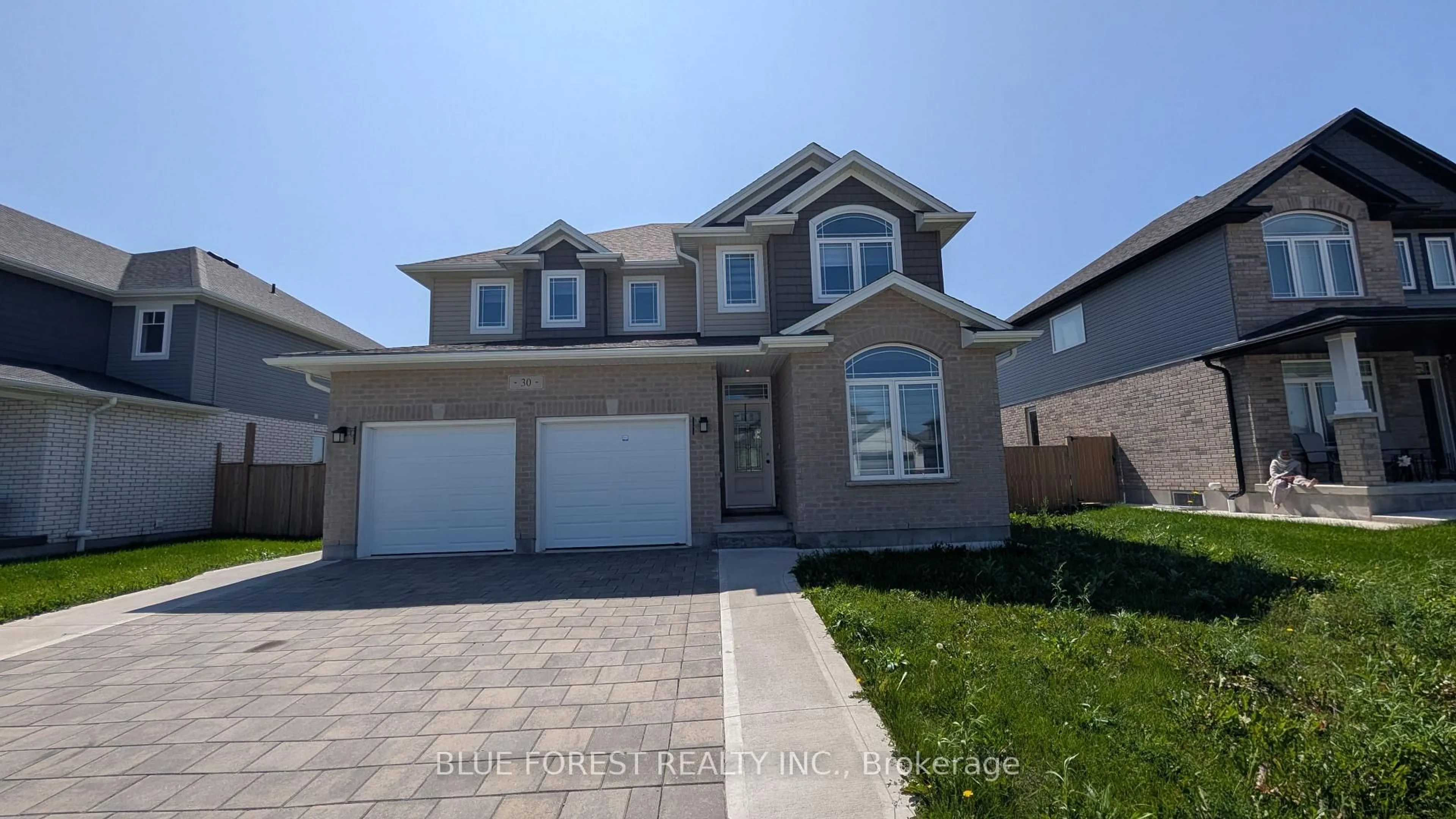 Home with brick exterior material, street for 30 Thames Springs Cres, Zorra Ontario N0M 2M0