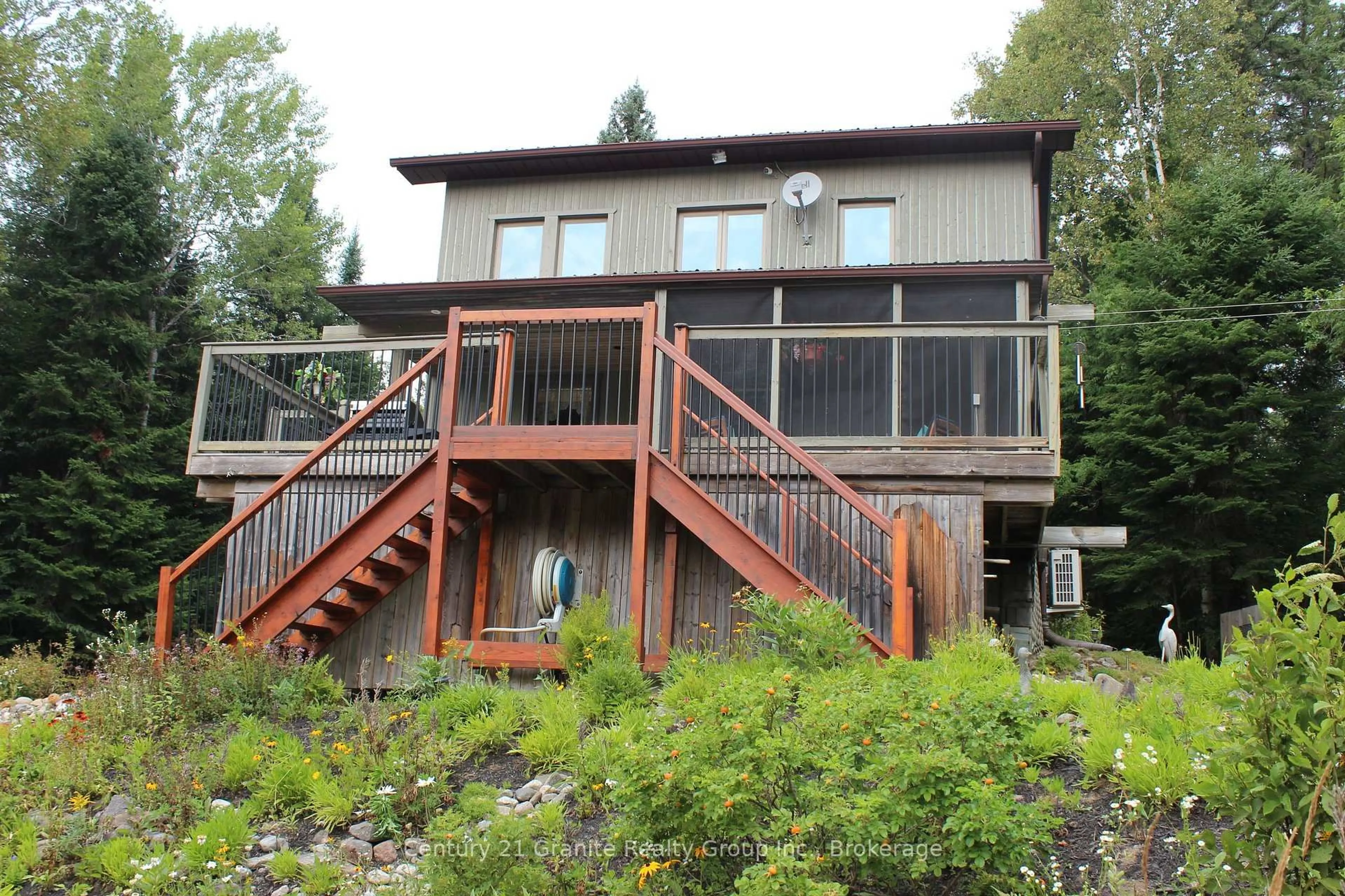 Patio, water/lake/river/ocean view for 1082 Green Lake Rd, Algonquin Highlands Ontario K0M 1S0