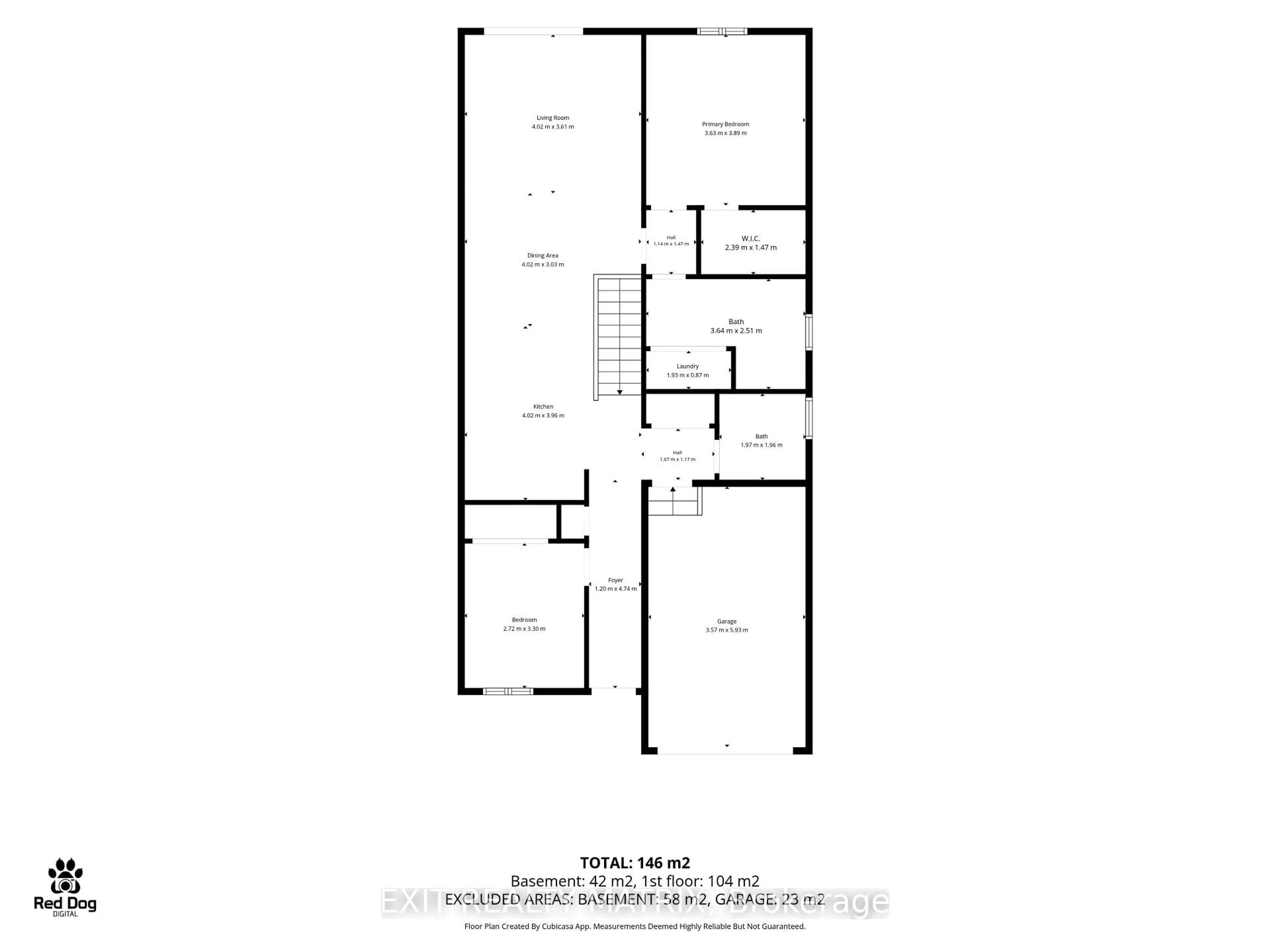 Floor plan for 168 Equinox Dr, Russell Ontario K0A 1W1