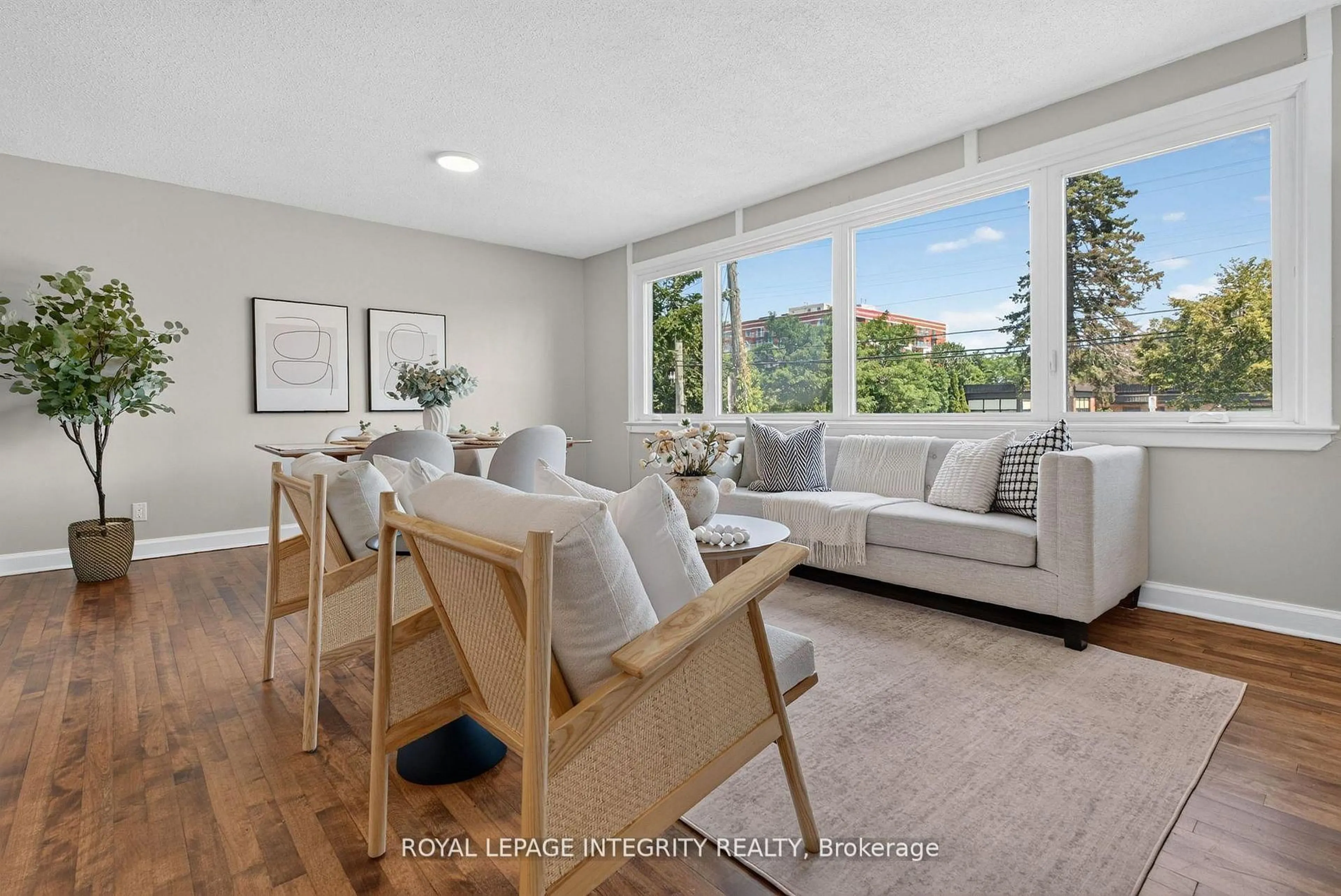 Living room with furniture, unknown for 228 Woodroffe Ave, Ottawa Ontario K2A 3V4