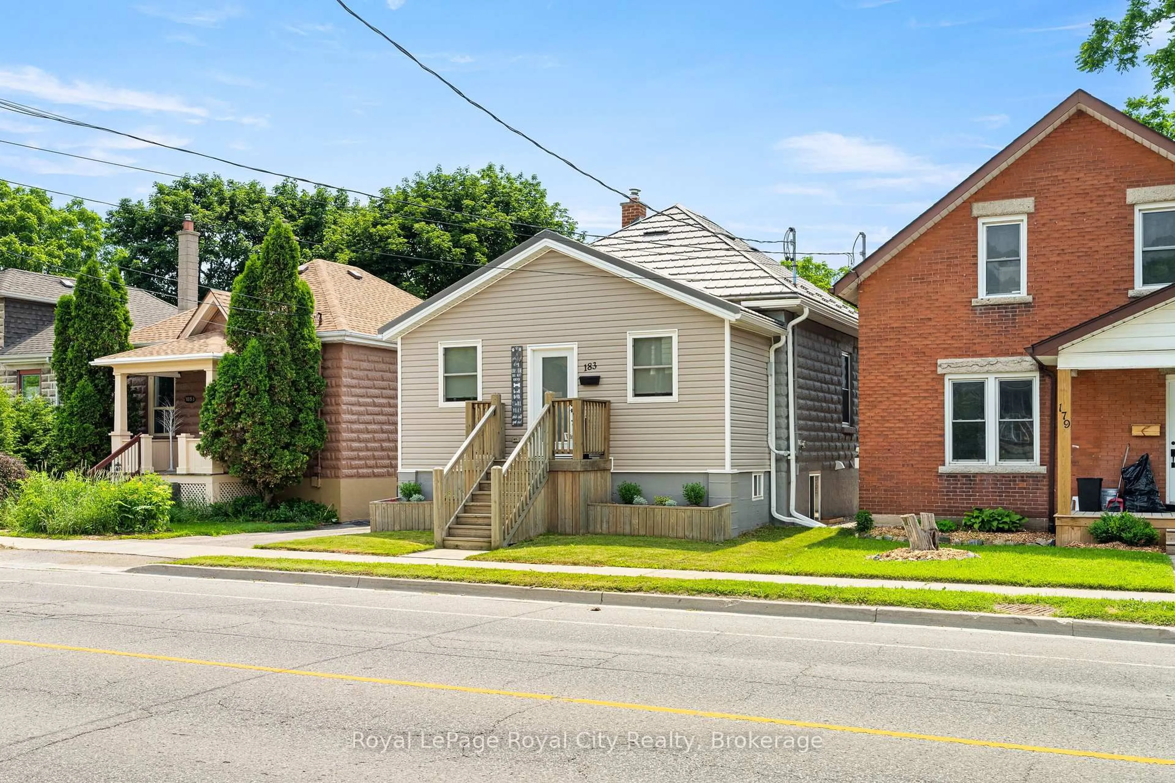 Home with brick exterior material, street for 183 Elizabeth St, Guelph Ontario N1E 2X5