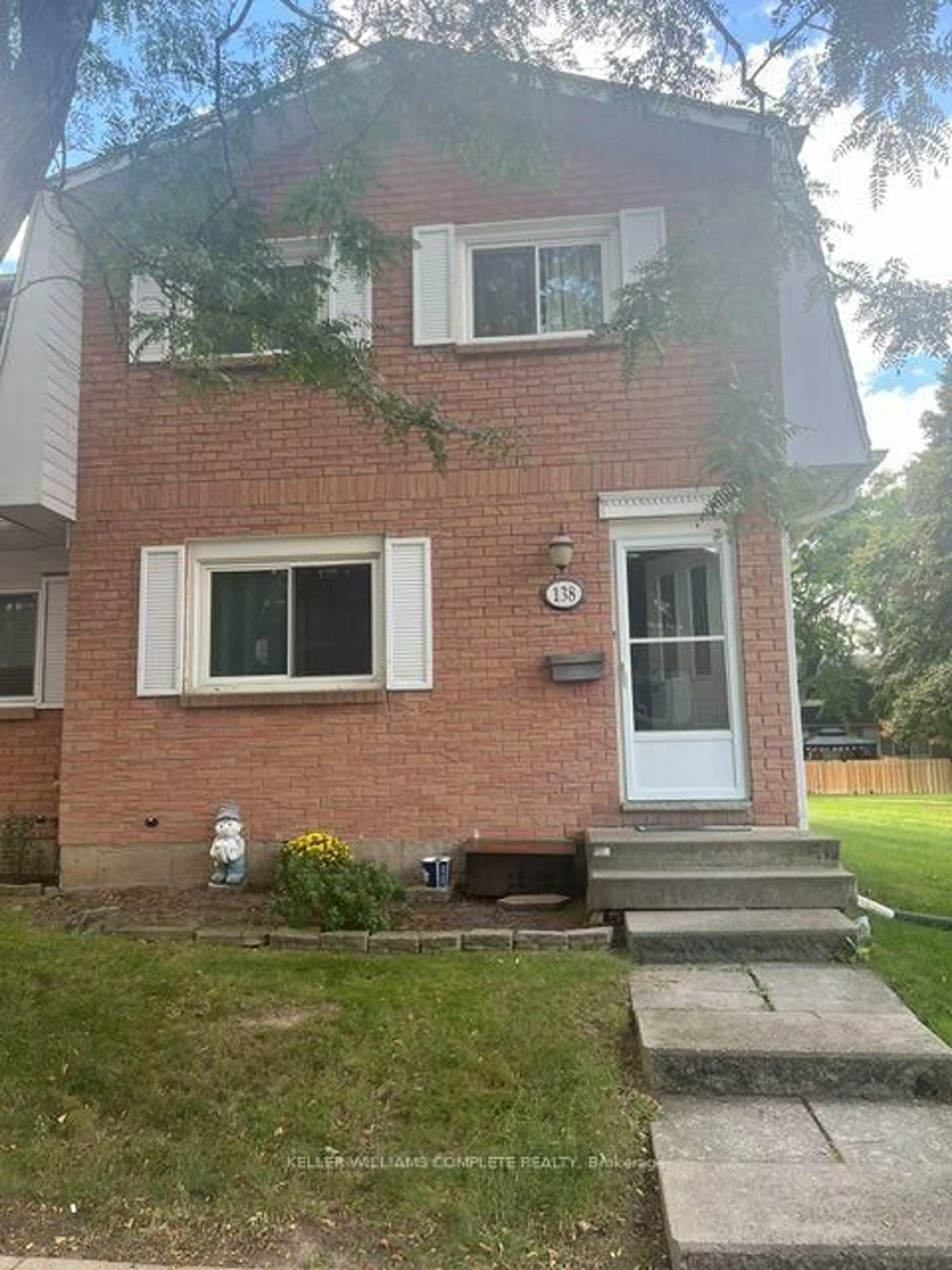 Home with brick exterior material, street for 185 Denistoun St #138, Welland Ontario L3C 6J6