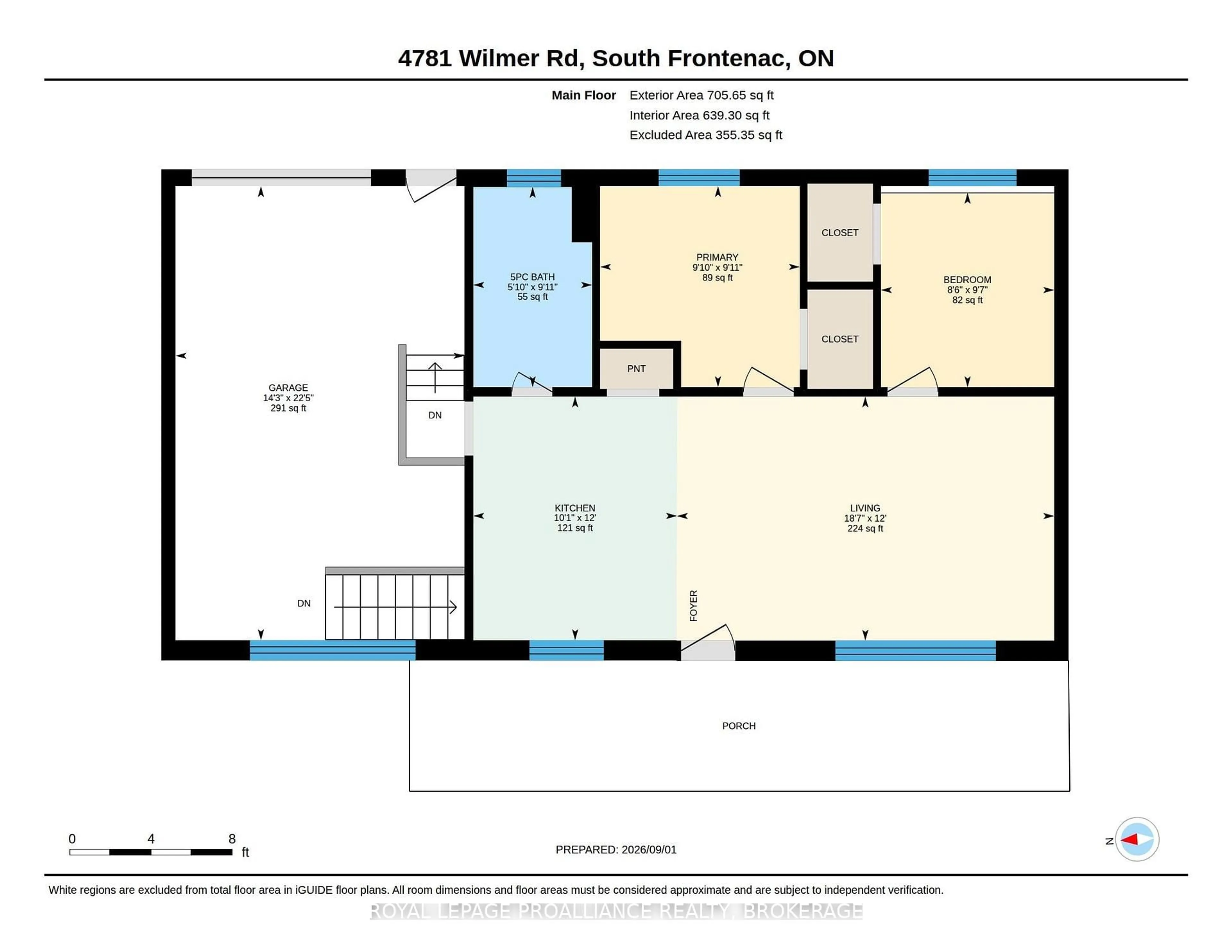 Floor plan for 4781 Wilmer Rd, Perth Road Ontario K0H 2L0