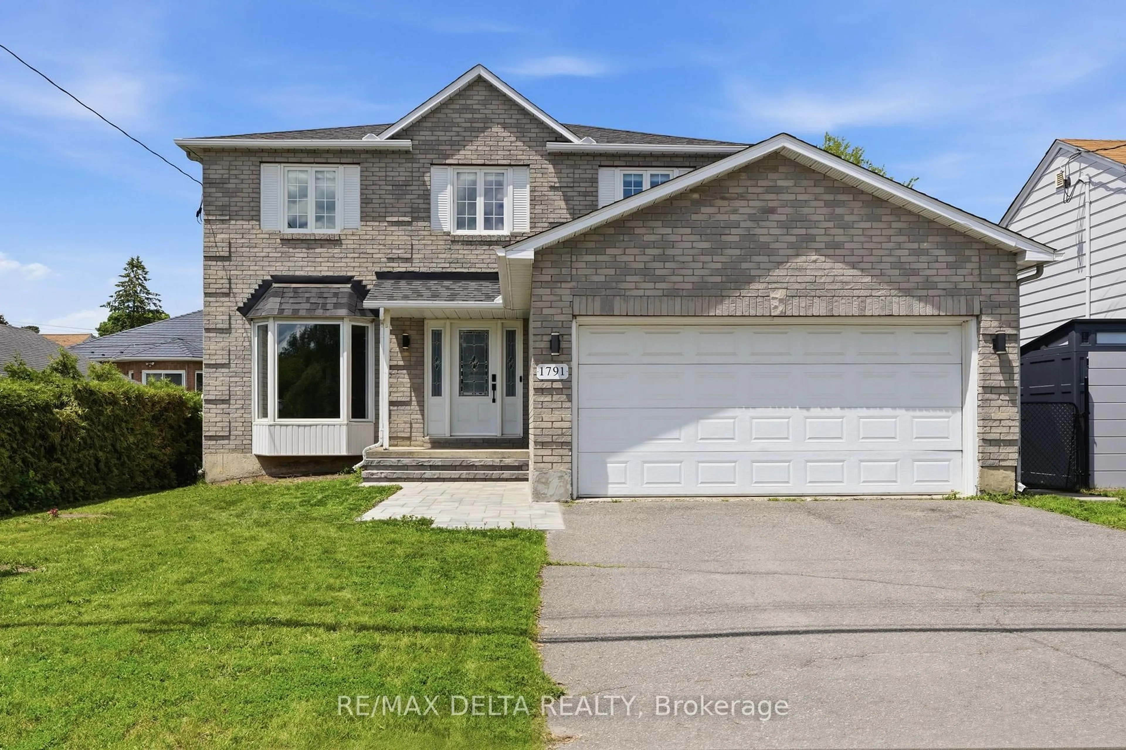 Home with brick exterior material, street for 1791 Queensdale Ave, Ottawa Ontario K1T 1J7