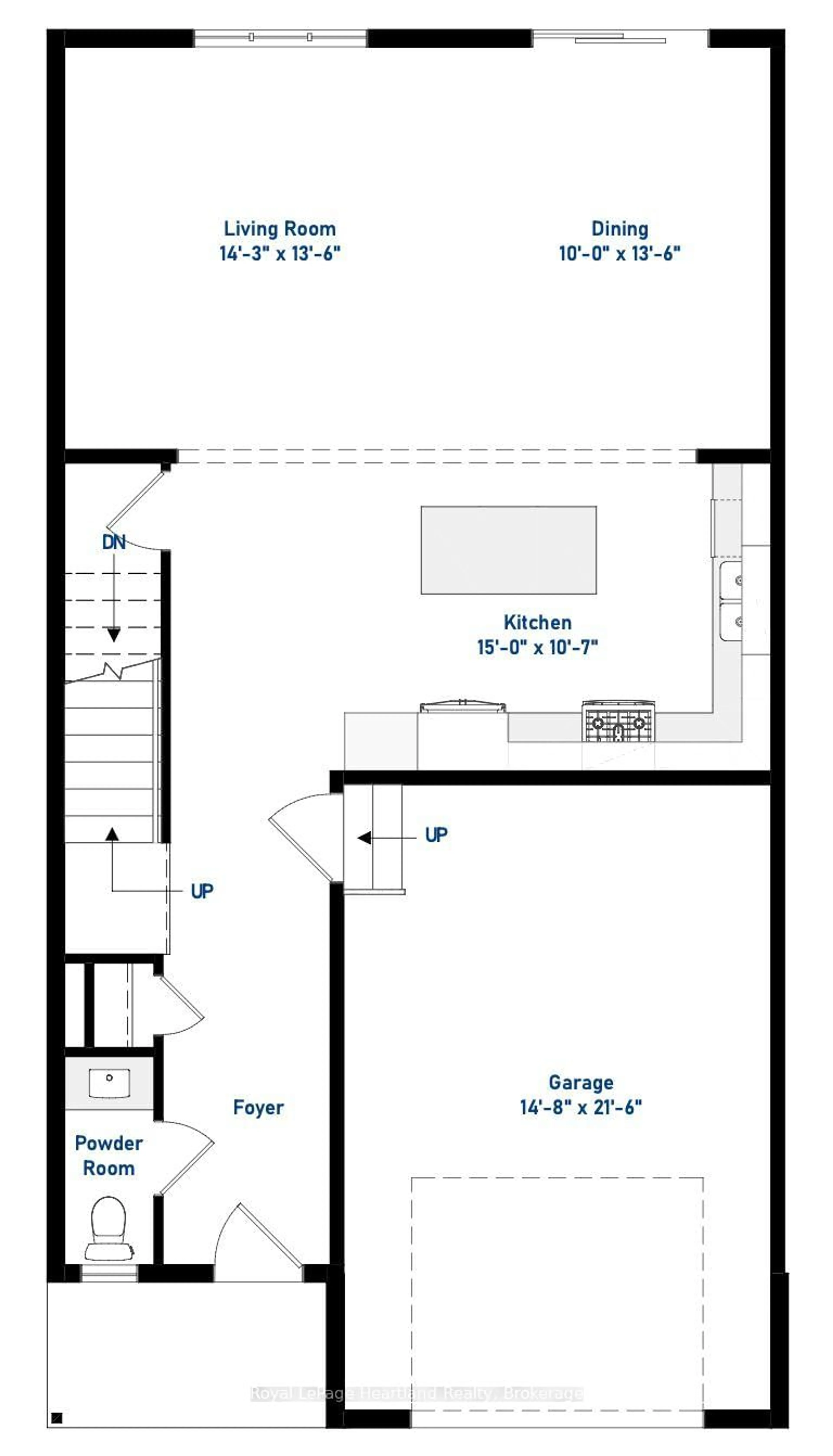 Floor plan for Lot 19.2 Largo Lane, Goderich Ontario N7A 0C8