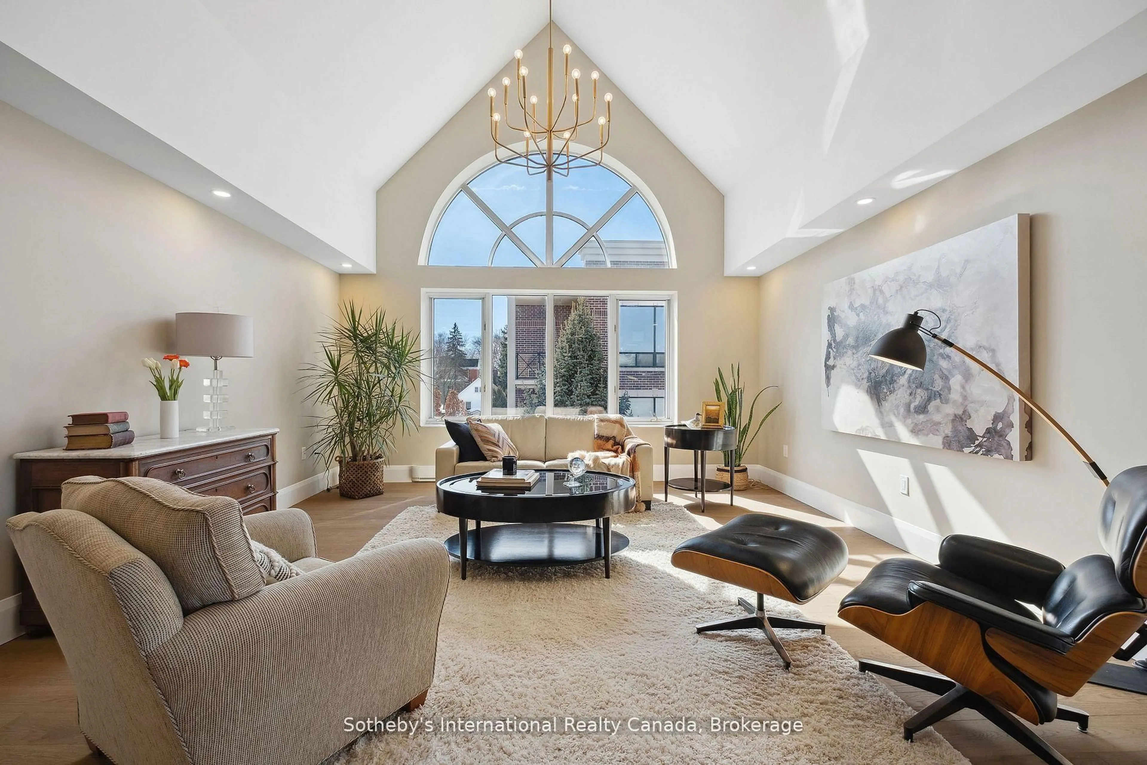 Living room with furniture, unknown for 30 Front St #401, Stratford Ontario N5A 7S3
