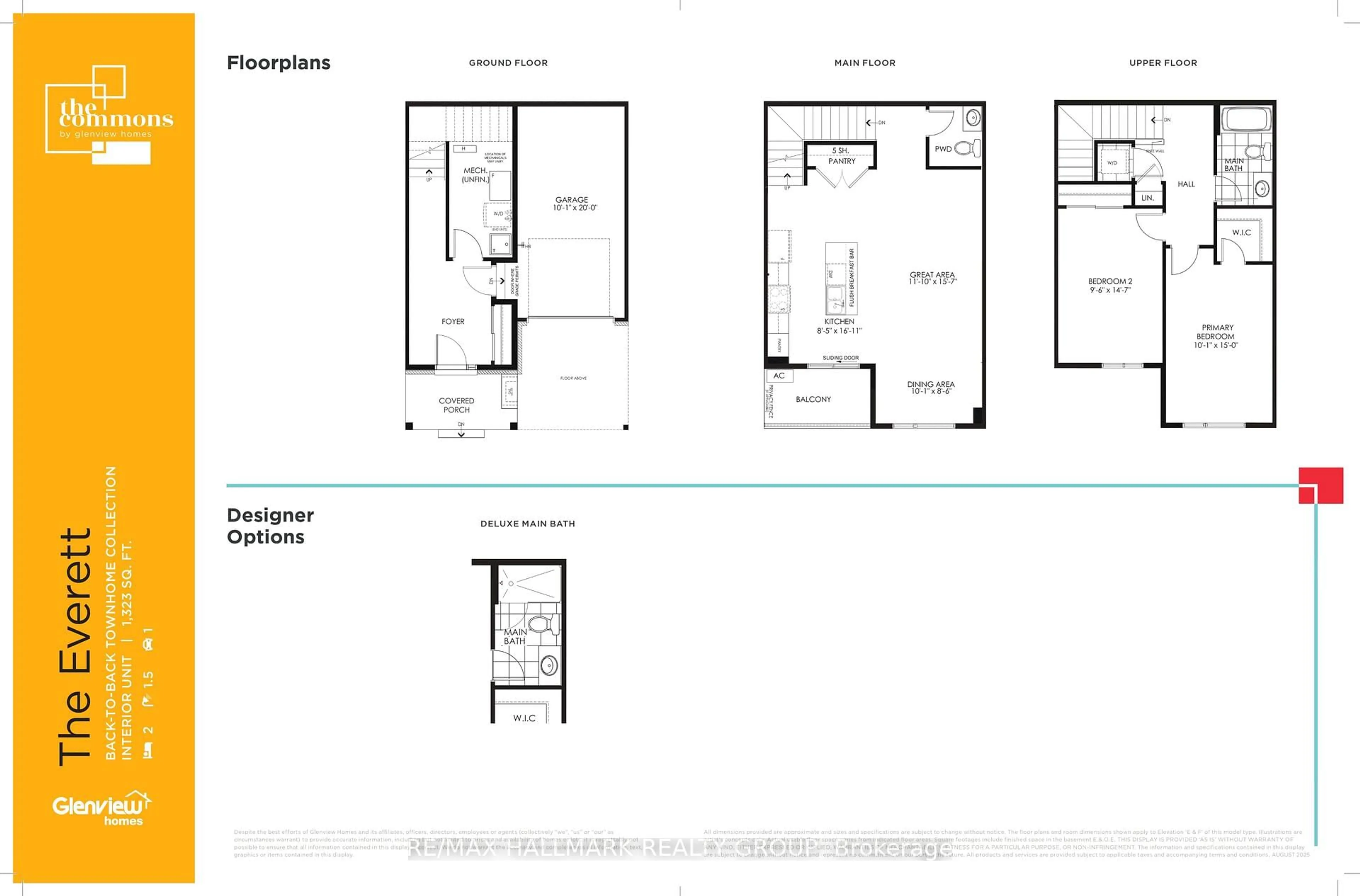 Floor plan for 424 Gathering Private, Orleans Ontario K1W 0T1