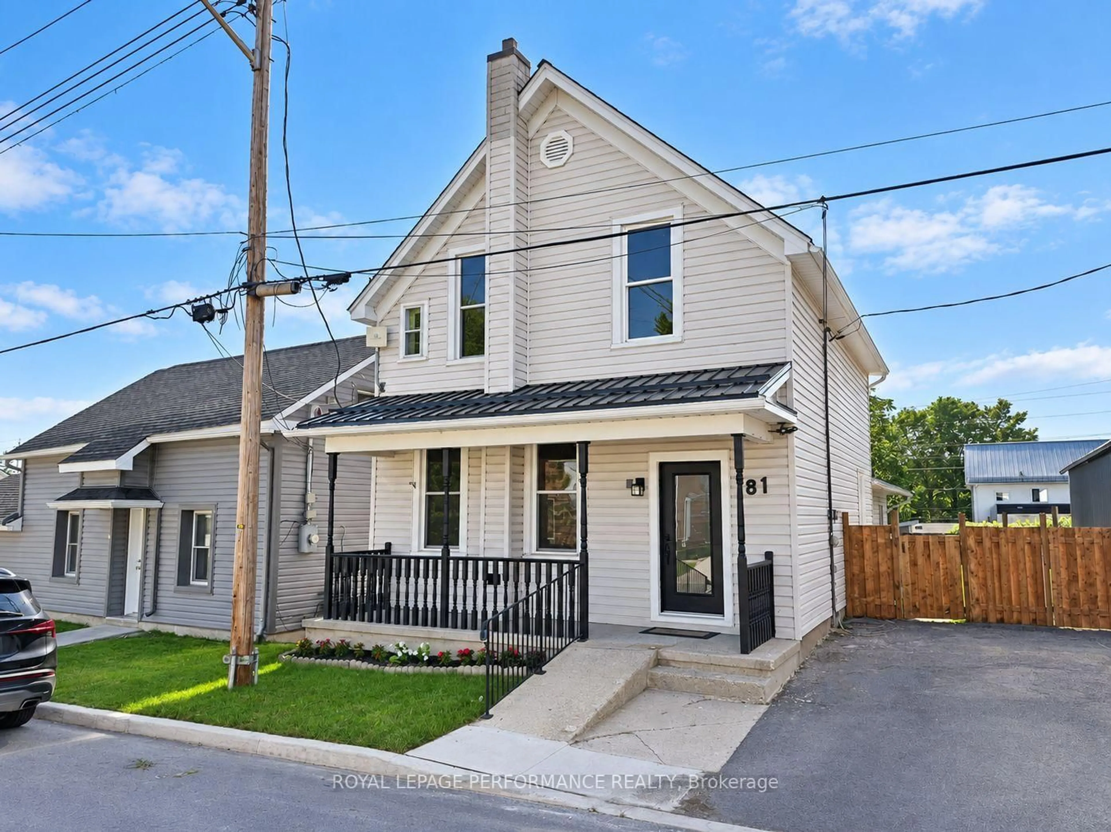 Home with vinyl exterior material, street for 81 Princess St, Almonte Ontario K0A 1A0