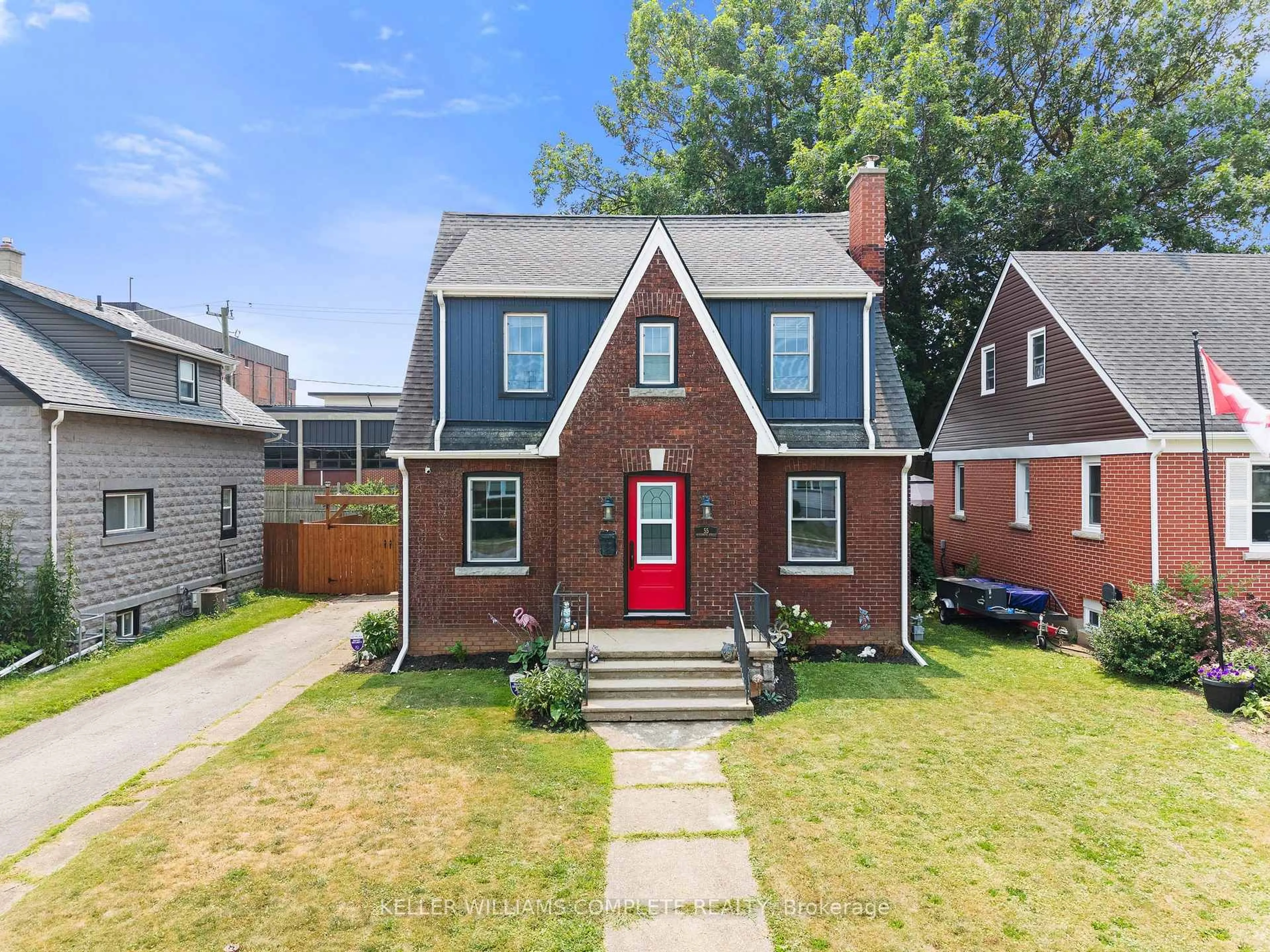 Home with brick exterior material, street for 55 Wintemute St, Fort Erie Ontario L2A 2N9