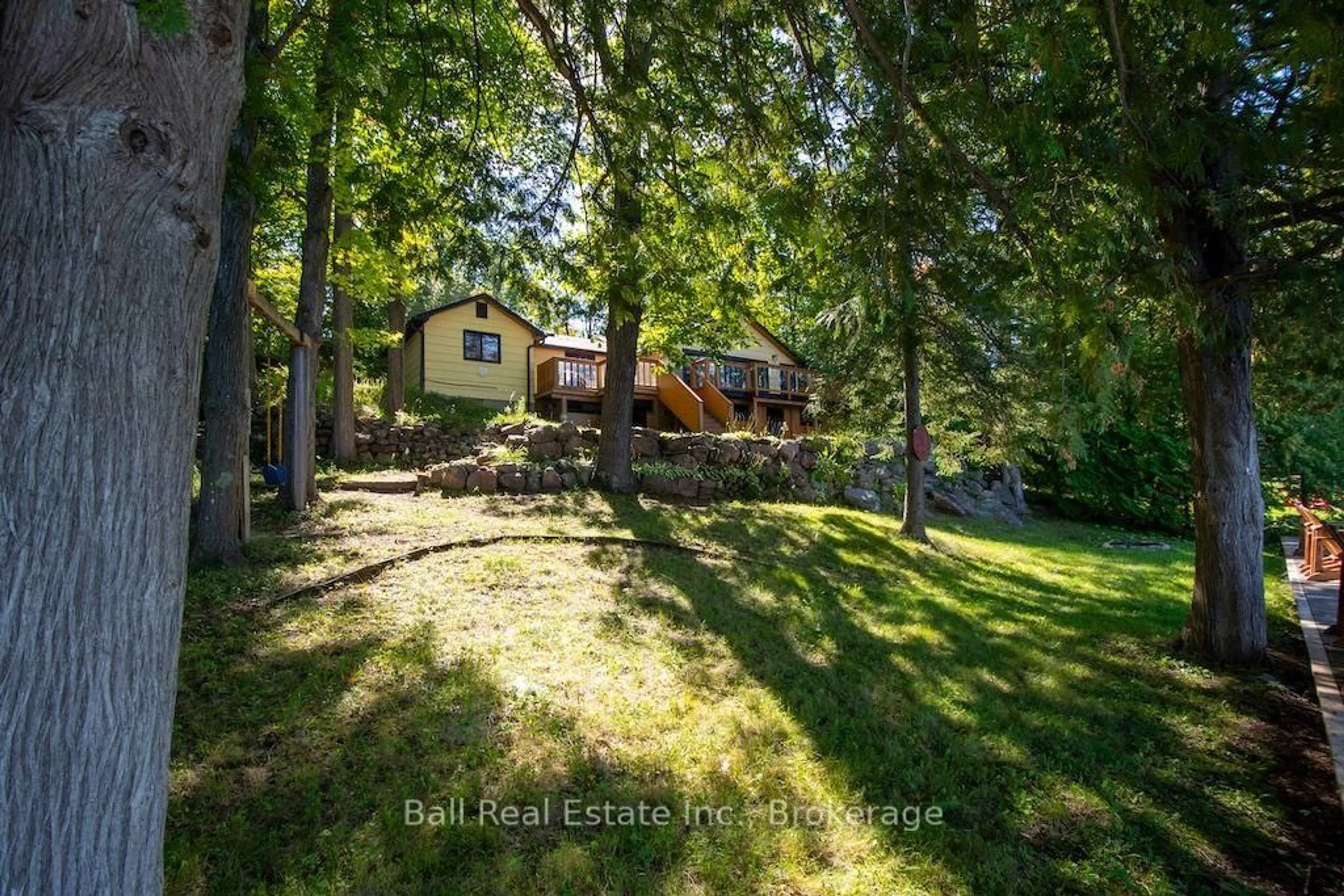 A pic from outside/outdoor area/front of a property/back of a property/a pic from drone, forest/trees view for 3272 Buckhorn Lane, Selwyn Ontario K0L 2H0