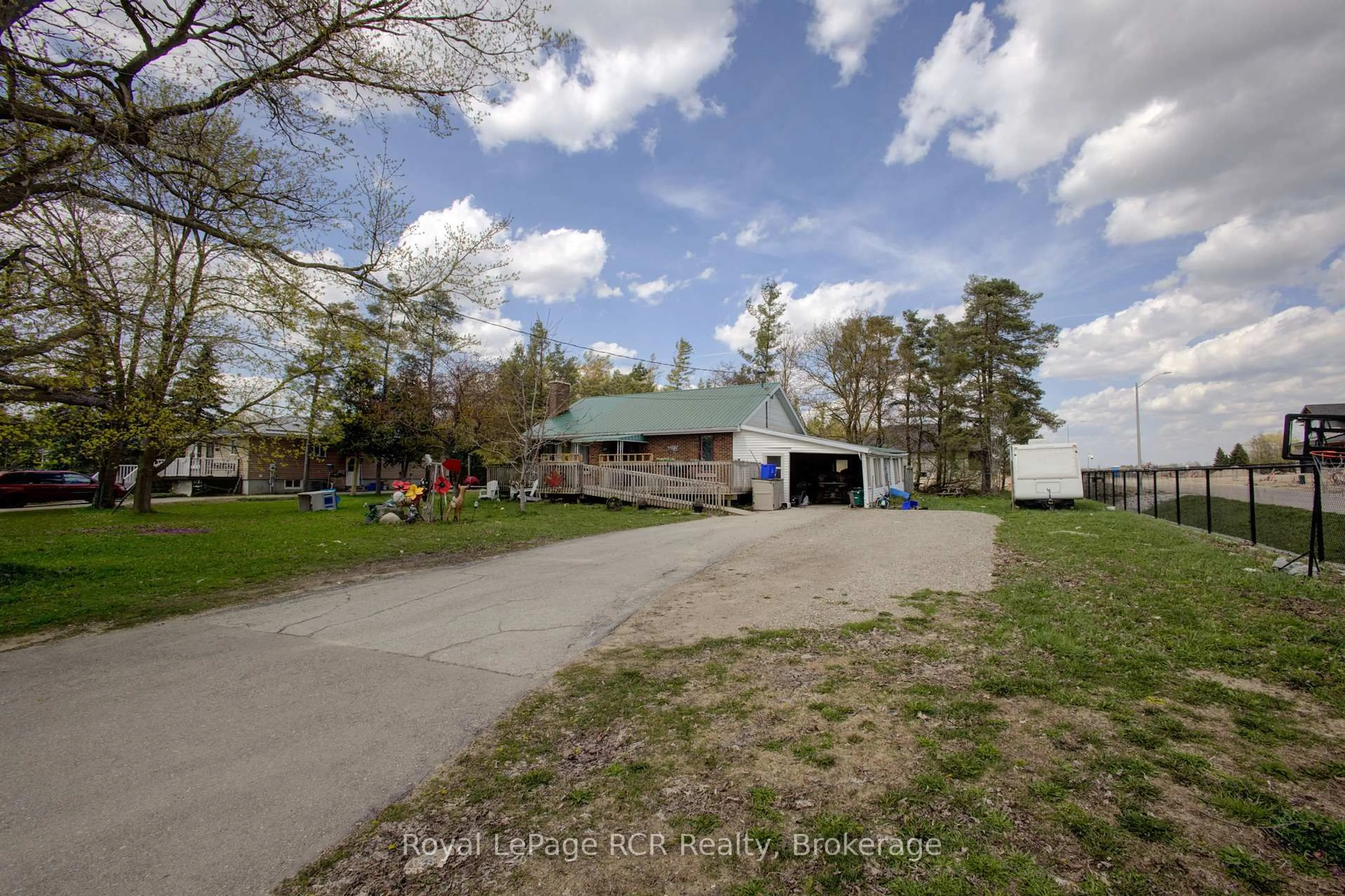 A pic from outside/outdoor area/front of a property/back of a property/a pic from drone, unknown for 460 Domville St, Wellington North Ontario N0G 1A0