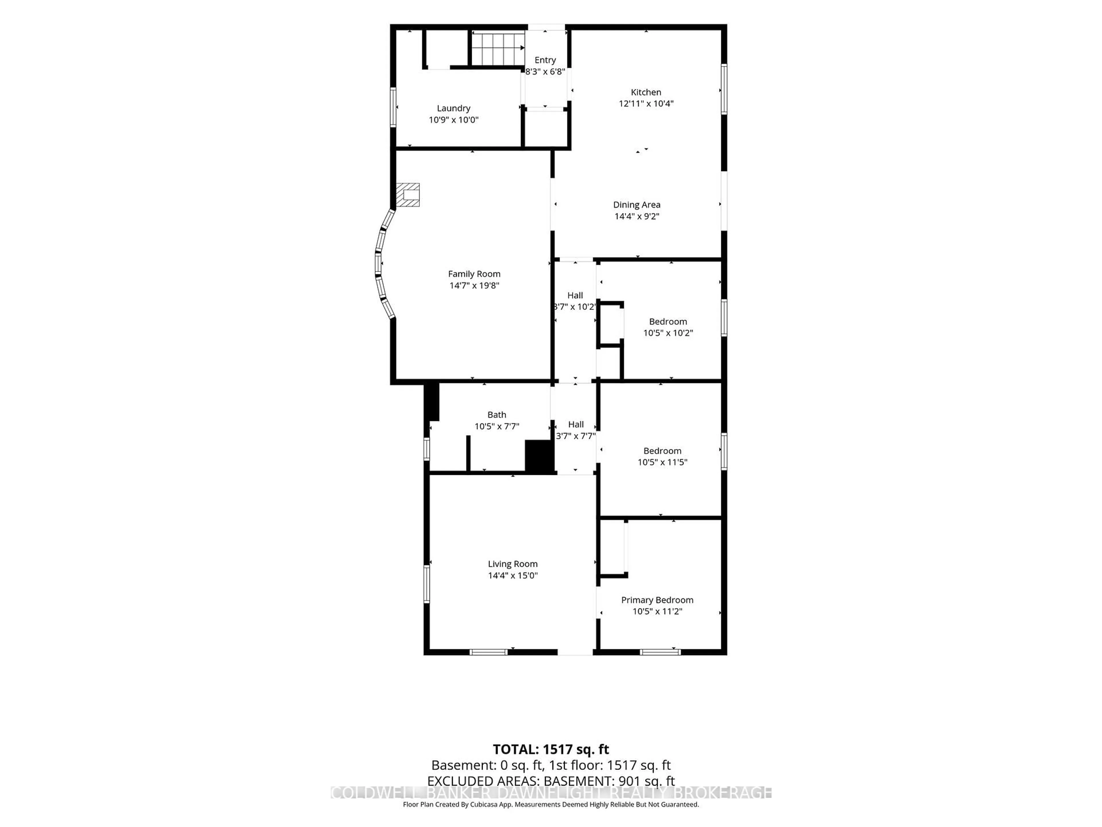 Floor plan for 23712 Adelaide St, Middlesex Centre Ontario N0M 1P0
