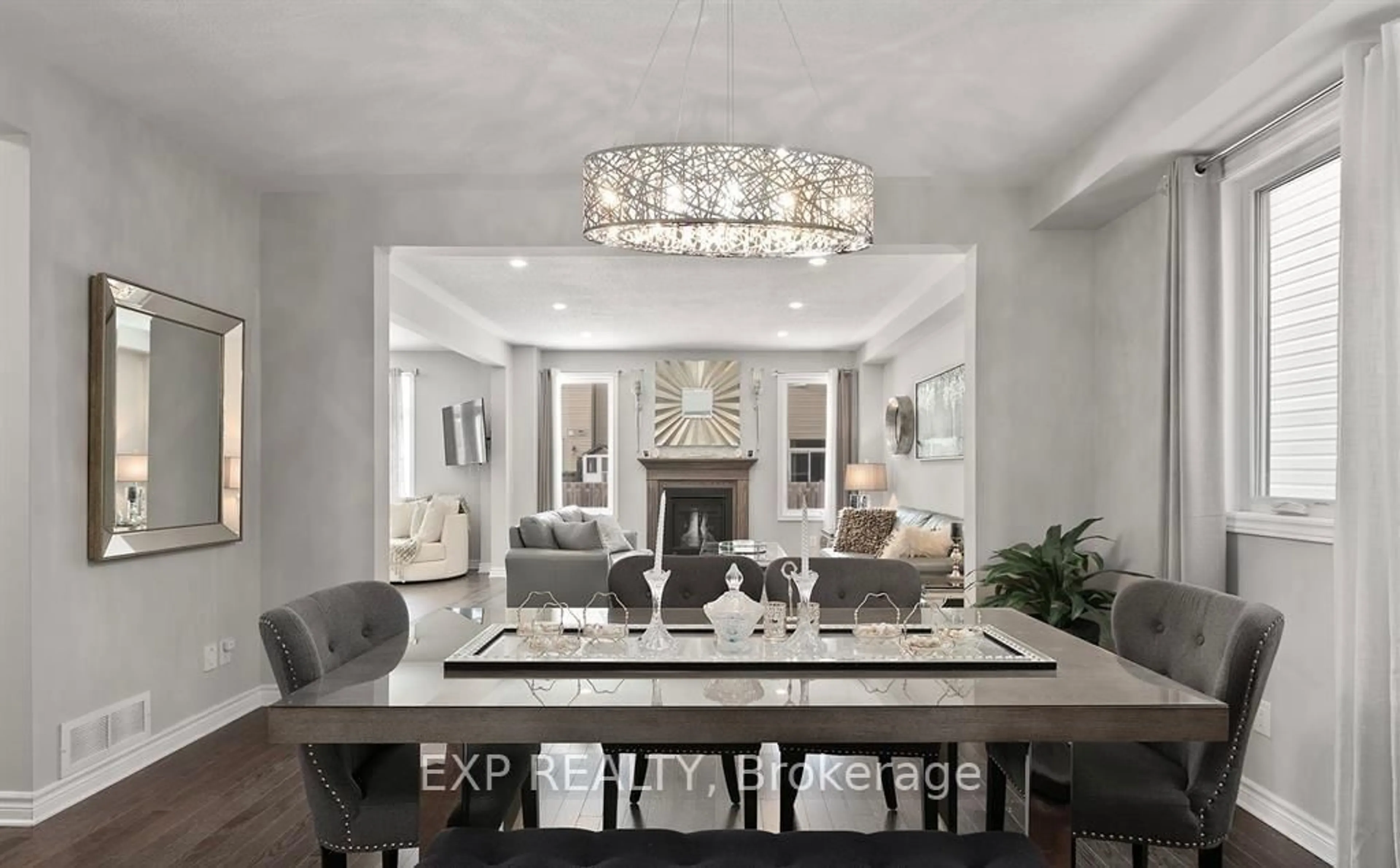 Dining room, ceramic/tile floor for 12 Knockaderry Cres, Ottawa Ontario K2C 3H2