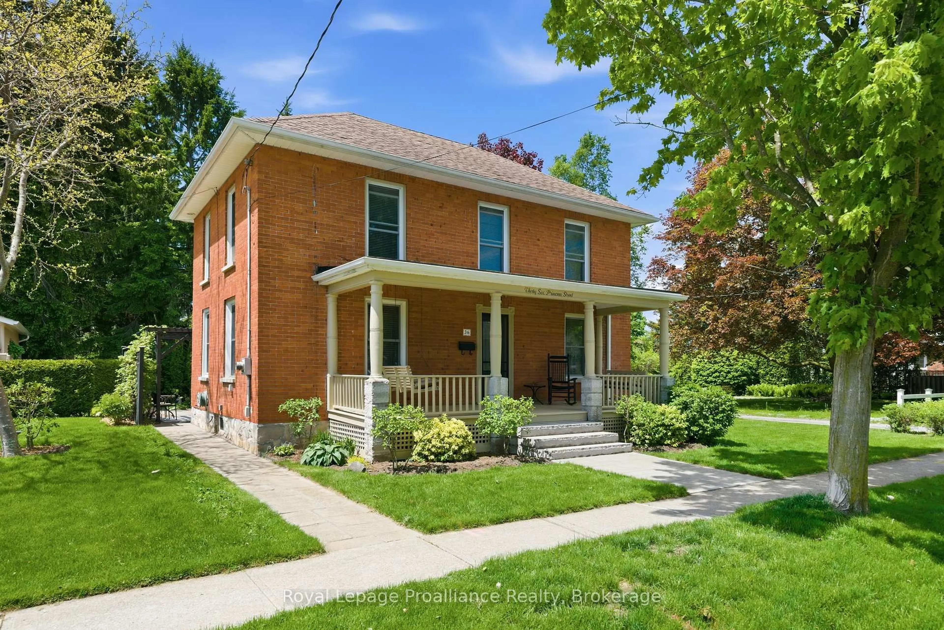 Home with brick exterior material, street for 36 Princess St, Port Hope Ontario L1A 2P8