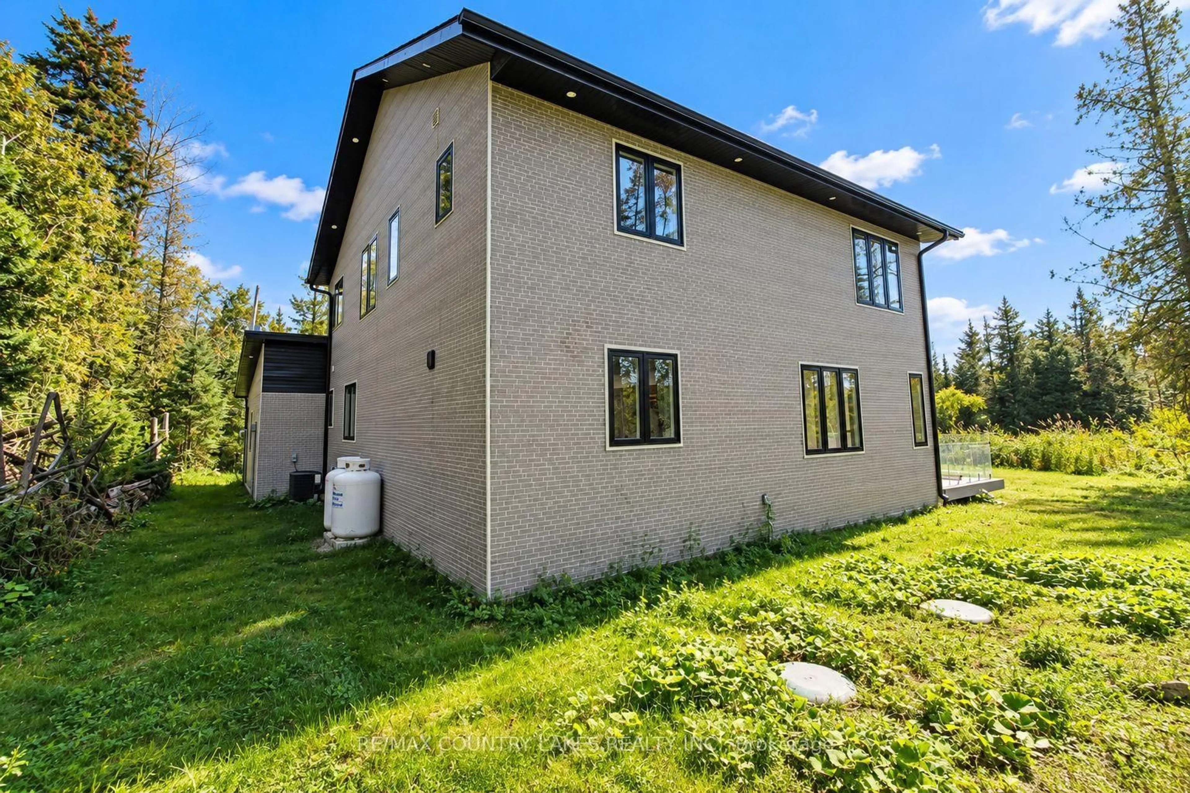Home with brick exterior material, building for 445 Martin's Rd, Kawartha Lakes Ontario K0M 1N0