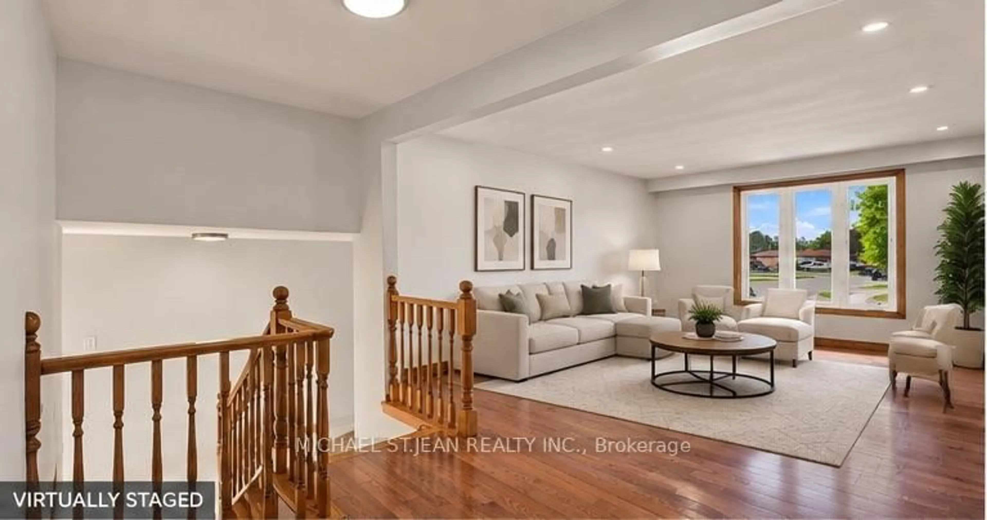 Living room with furniture, unknown for 14 Green Forest Dr, Hamilton Ontario L8G 3A7