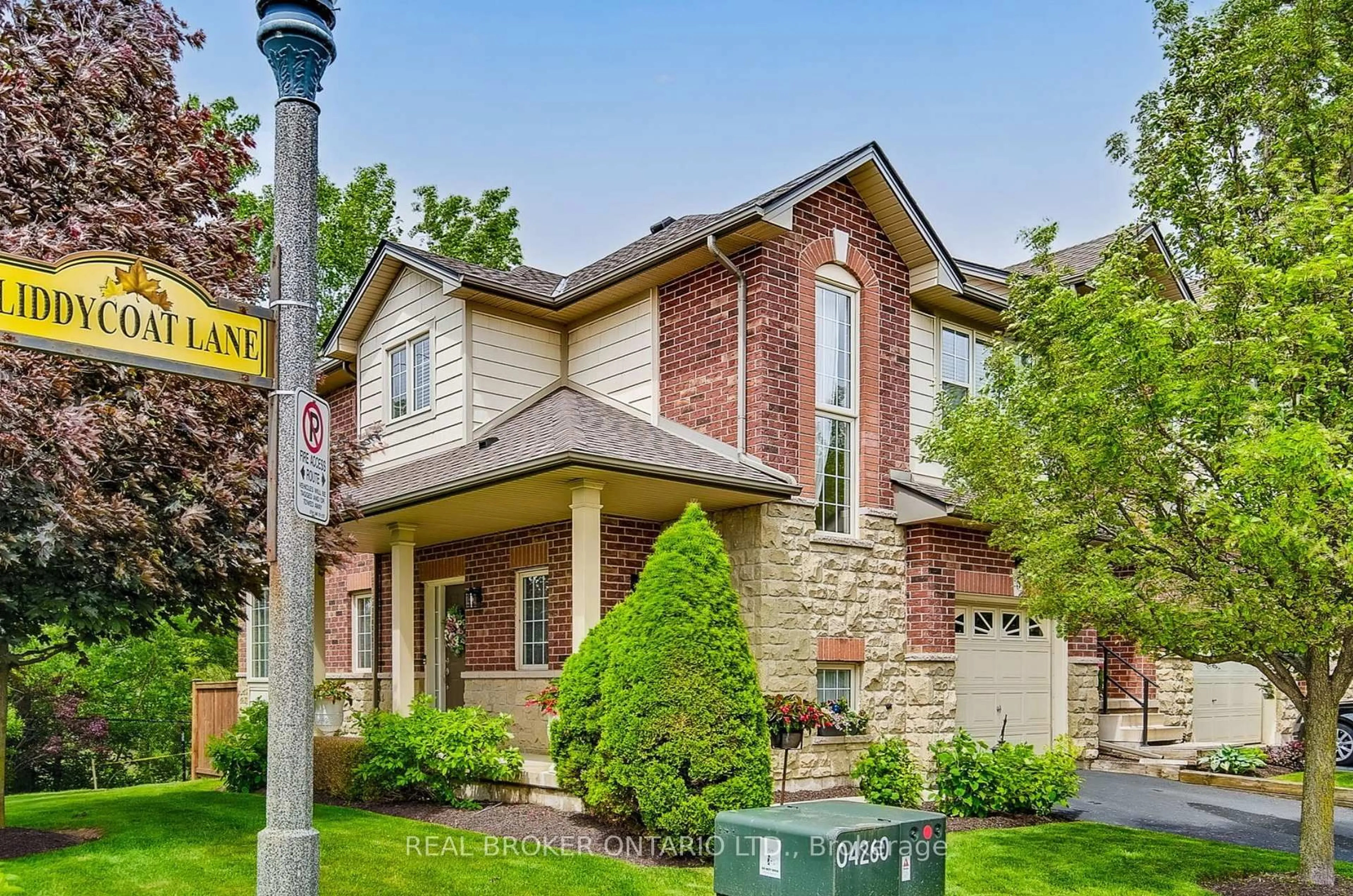Home with brick exterior material, street for 5 Liddycoat Lane, Hamilton Ontario L9G 0A7