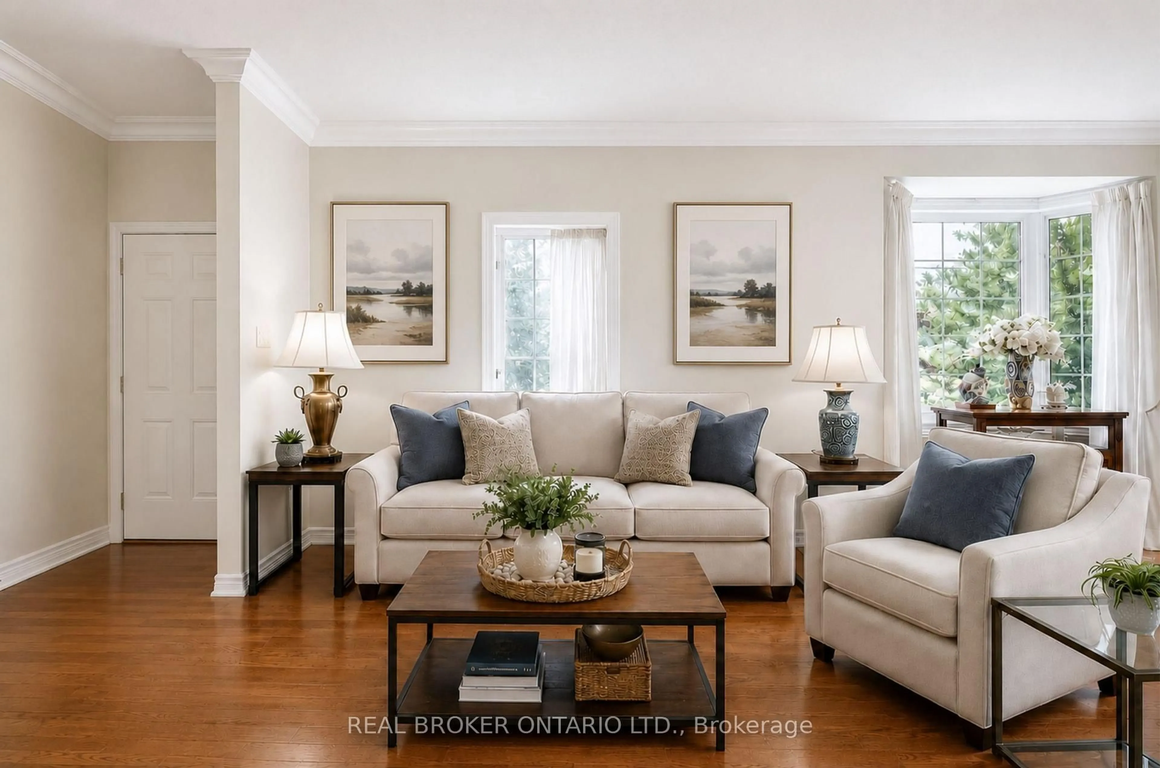 Living room with furniture, unknown for 5 Liddycoat Lane, Hamilton Ontario L9G 0A7