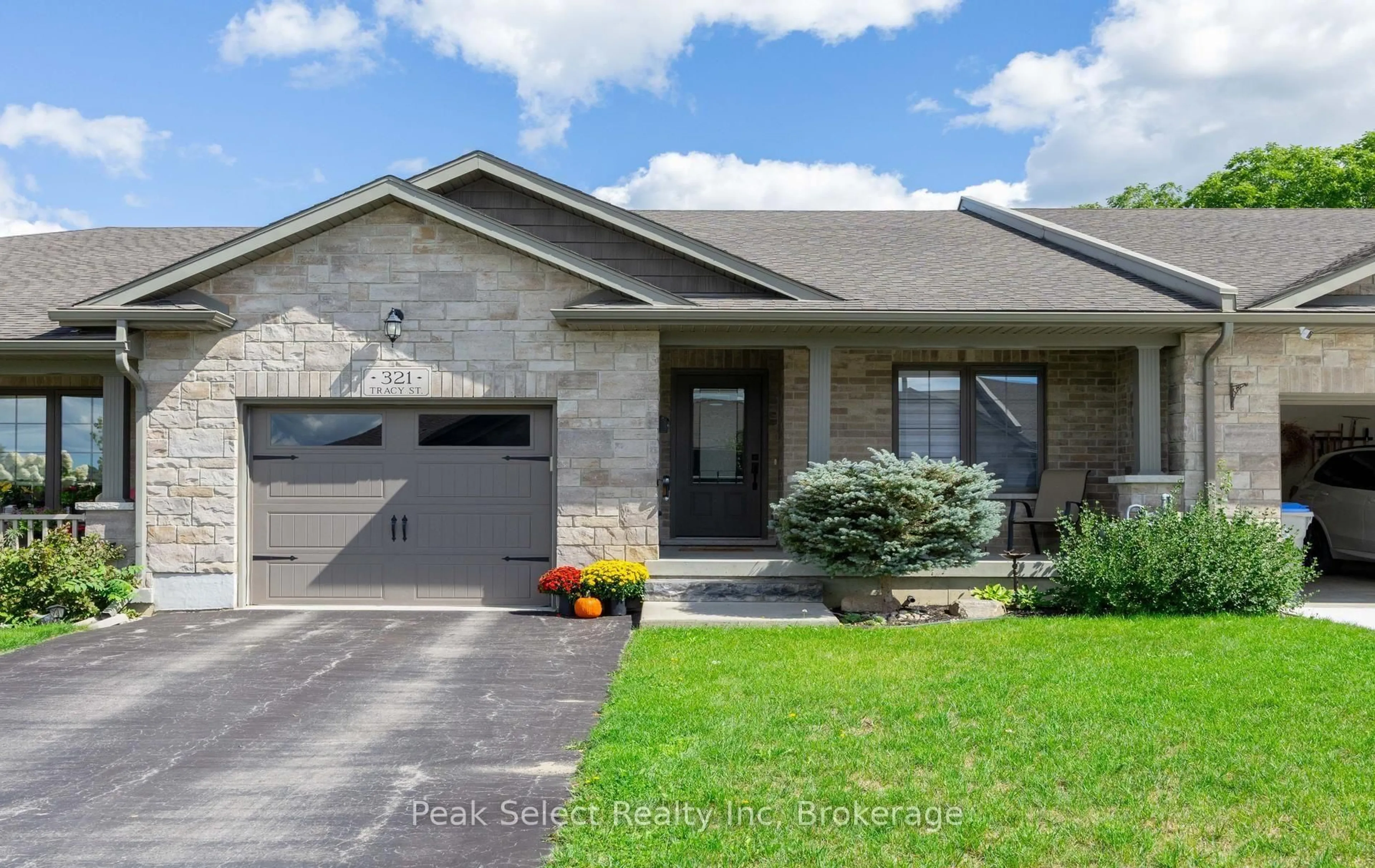 Home with brick exterior material, street for 321 Tracy St, St. Marys Ontario N4X 0B4