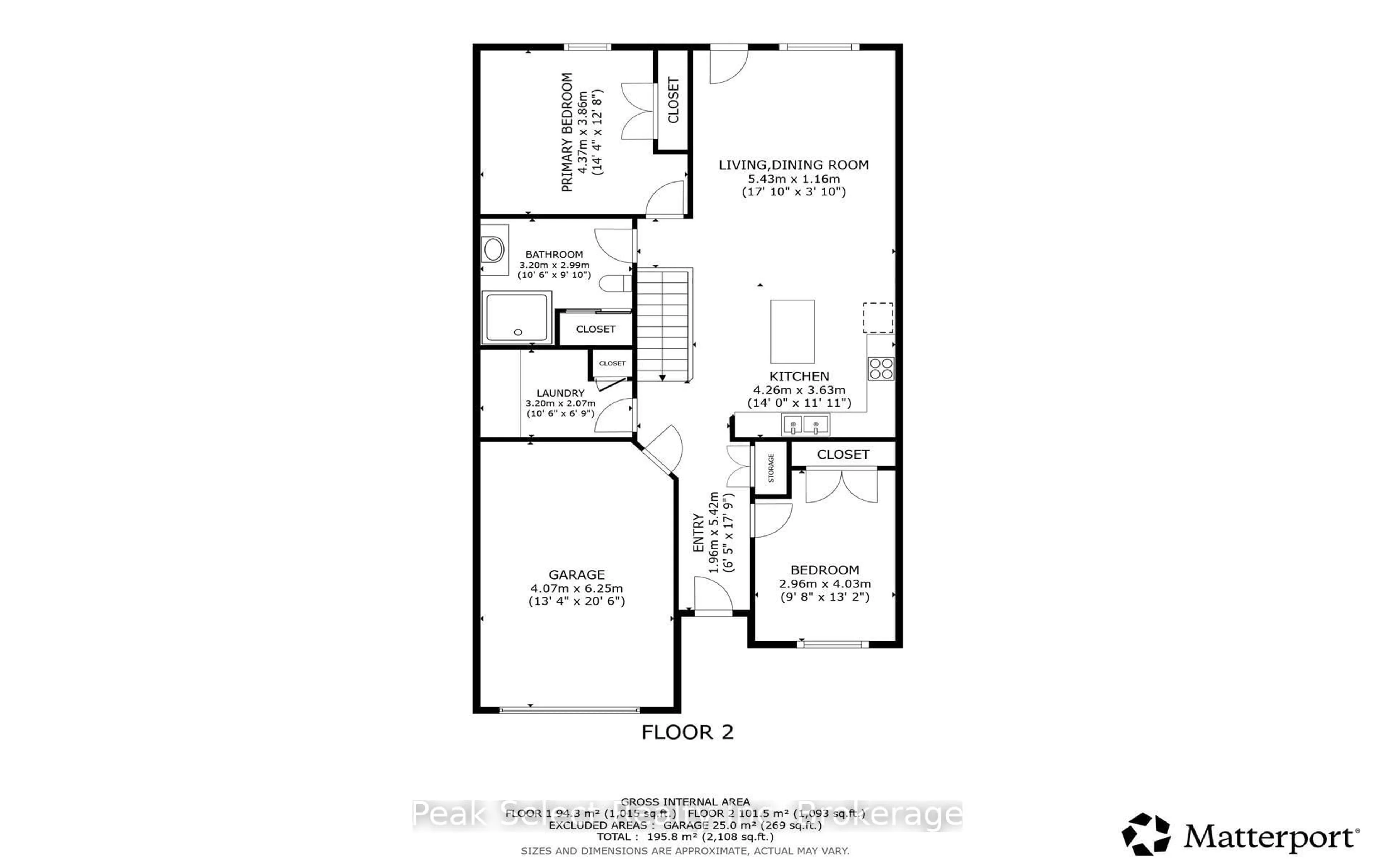 Floor plan for 321 Tracy St, St. Marys Ontario N4X 0B4